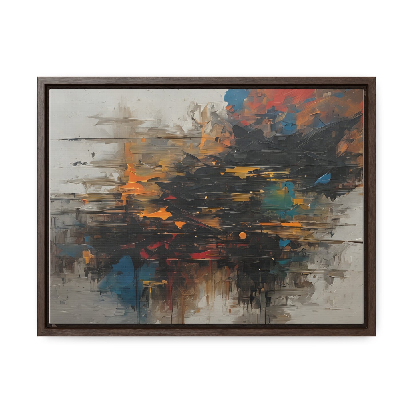 Abstract, Wall Art, Gallery Canvas Wraps, Horizontal Frame