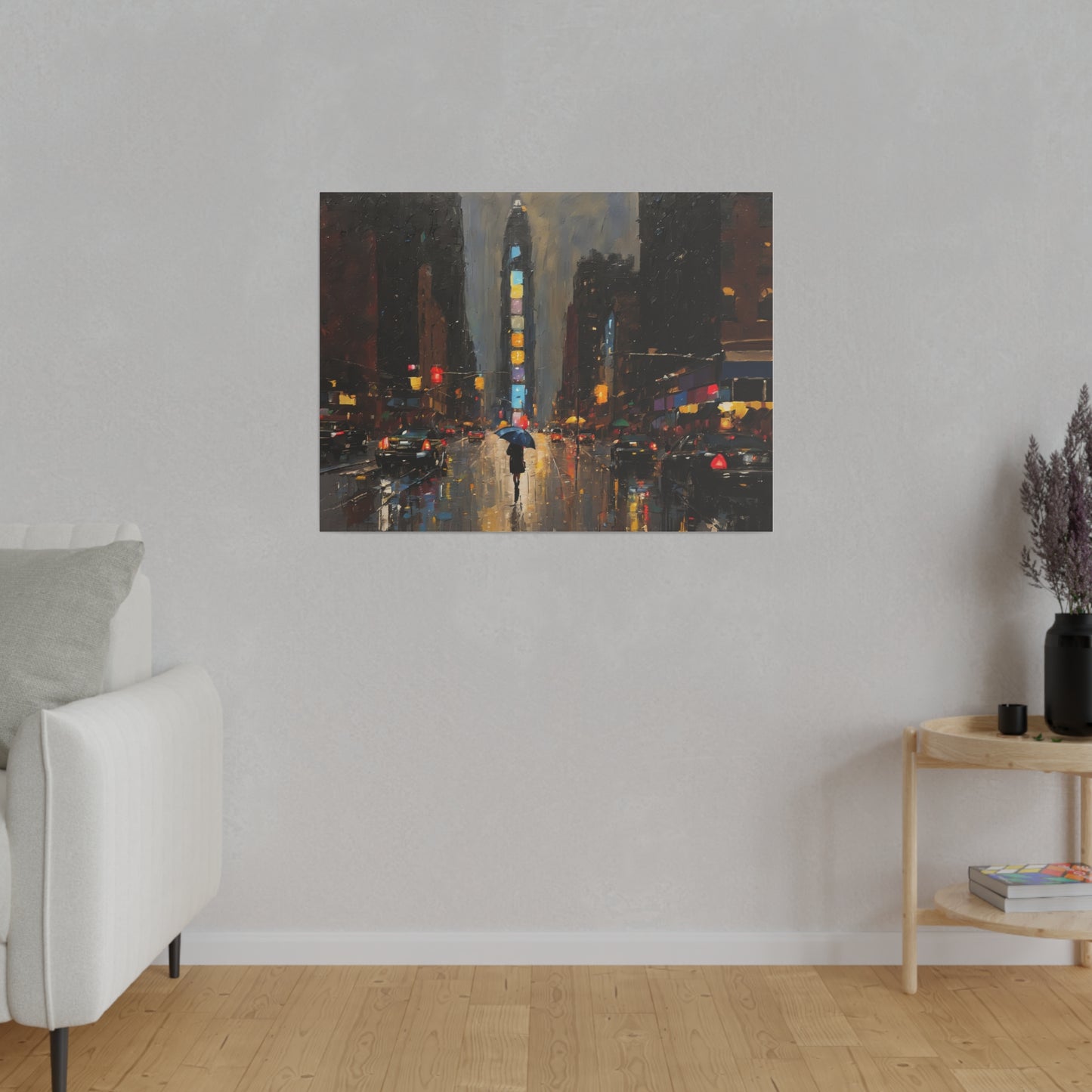 NYC, Wall Art, Matte Canvas, Stretched, 0.75"