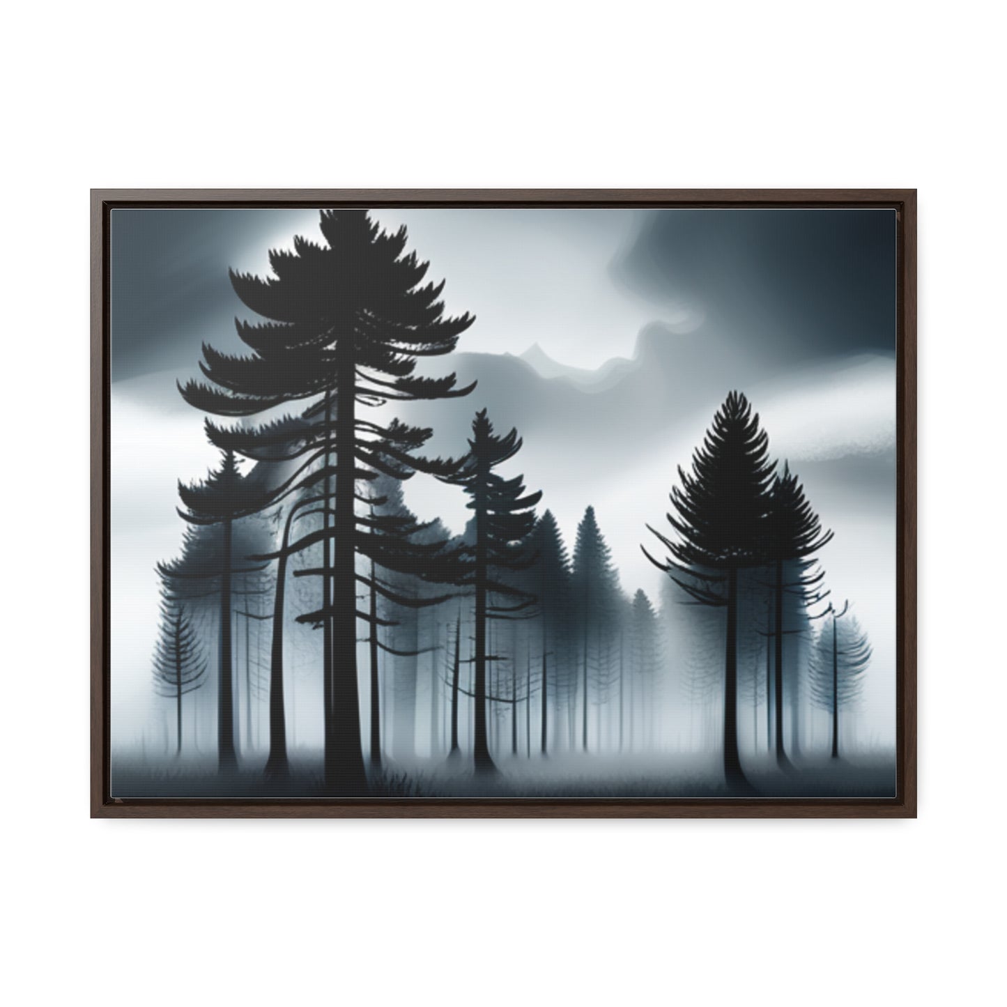 Gray Day, Wall Art, Gallery Canvas Wraps, Horizontal Frame