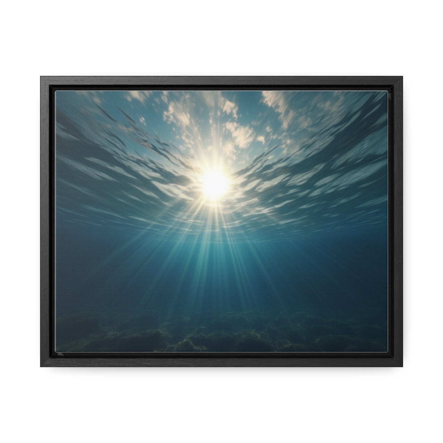 Under Water, Wall Art, Gallery Canvas Wraps, Horizontal Frame