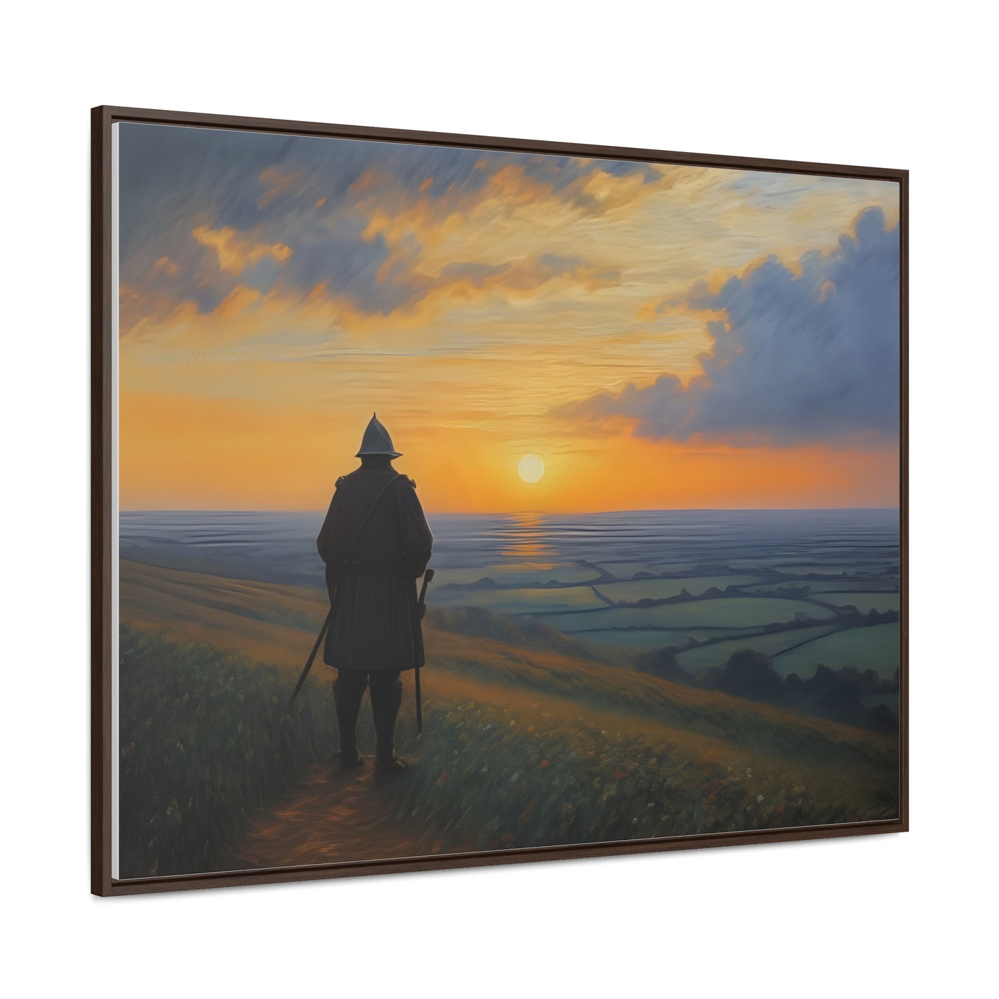 Contemplation, Wall Art, Gallery Canvas Wraps, Horizontal Frame