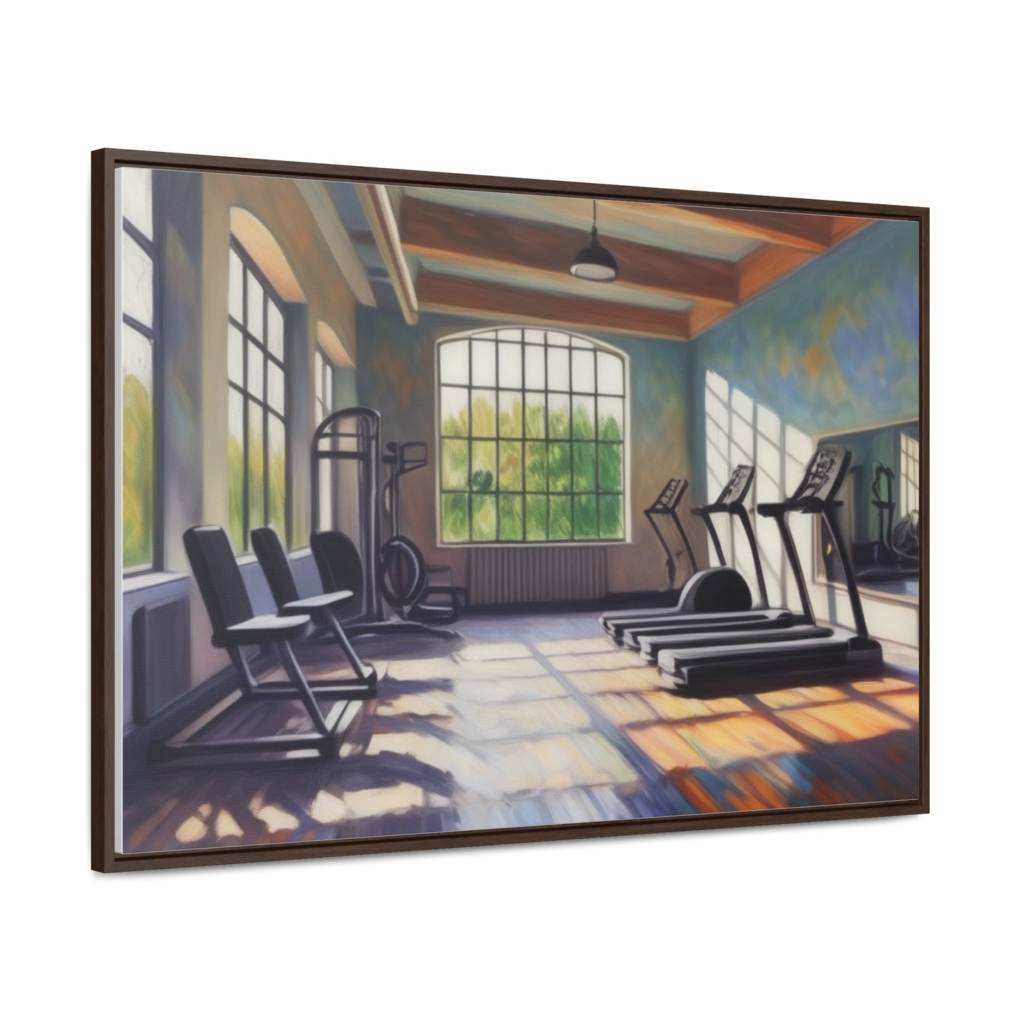 Gym, Work Out, Wall Art, Gallery Canvas Wraps, Horizontal Frame