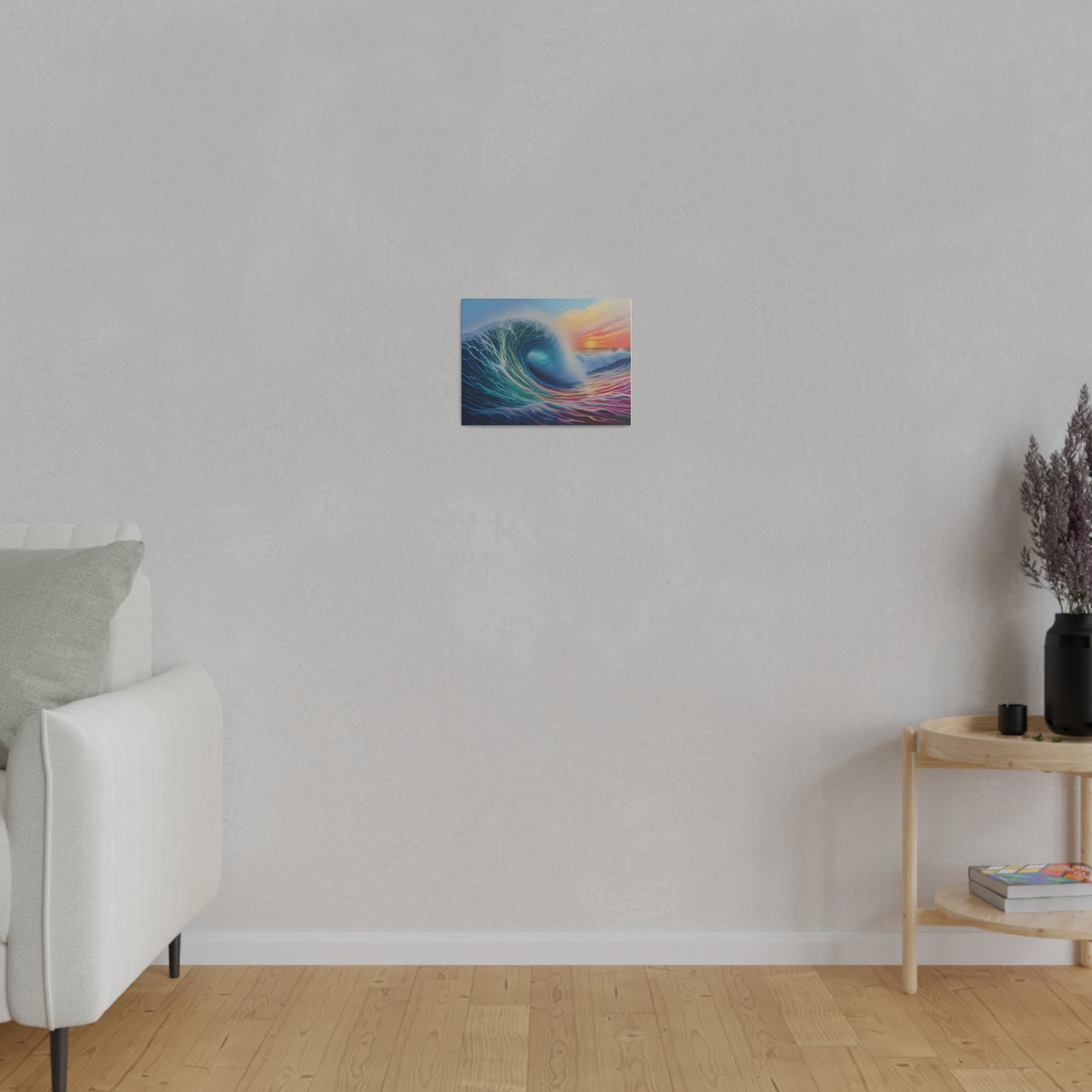 Wave, Beach, Wall Art, Matte Canvas, Stretched, 0.75"