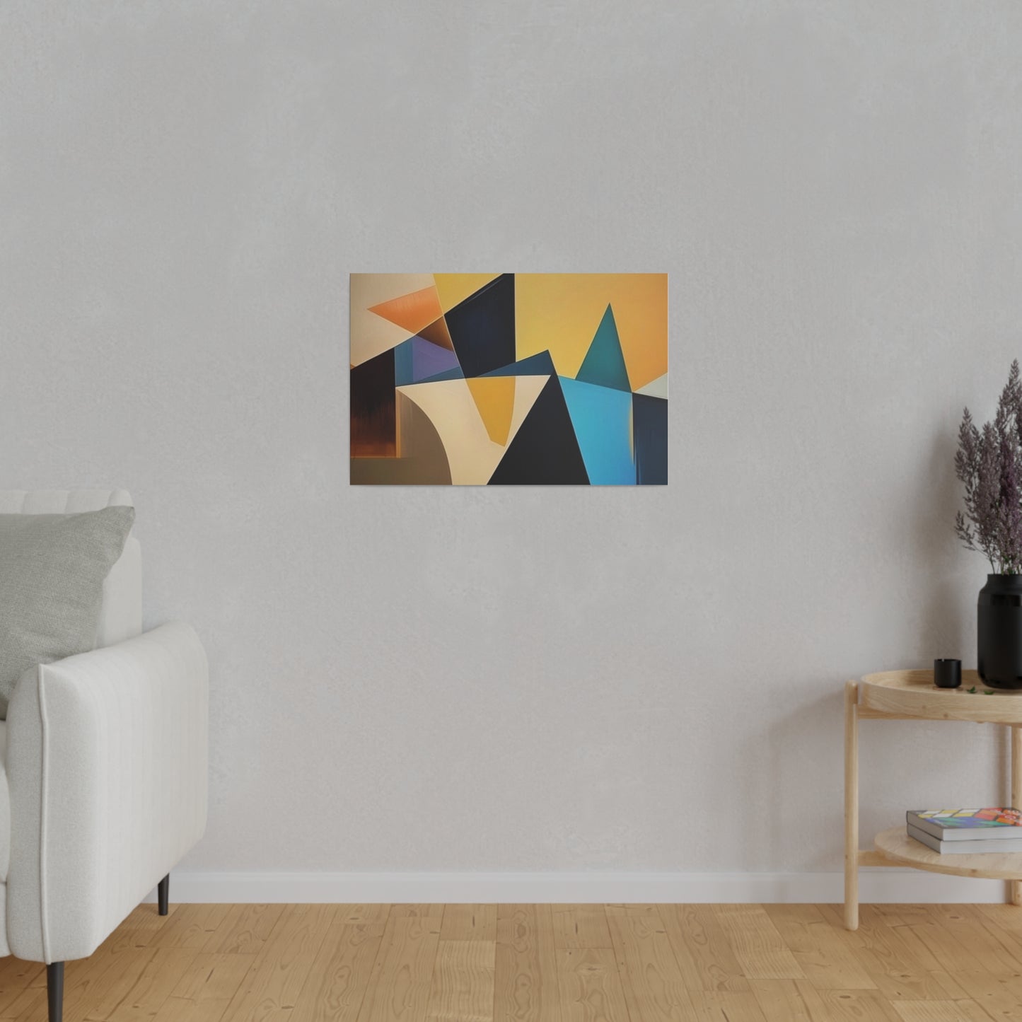 Abstract, Wall Art, Matte Canvas, Stretched, 0.75"