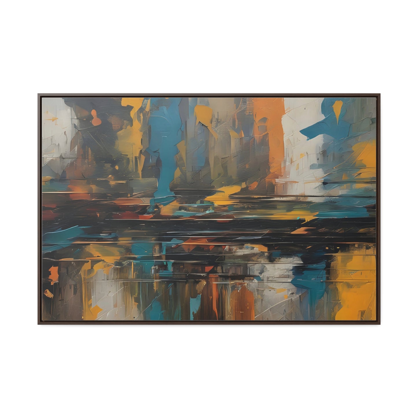 Abstract, Wall Art, Gallery Canvas Wraps, Horizontal Frame