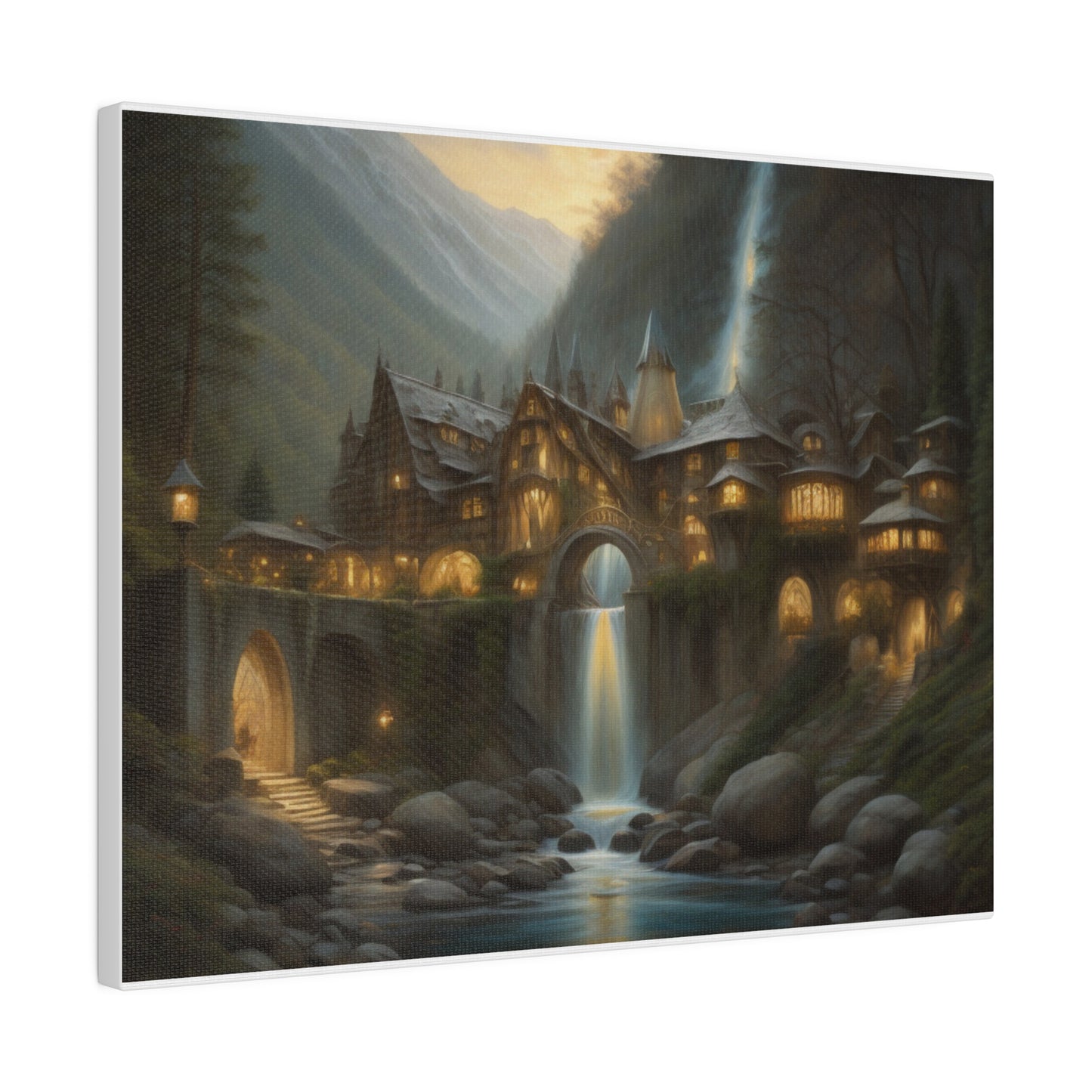 Rivendell, Wall Art, Matte Canvas, Stretched, 0.75"