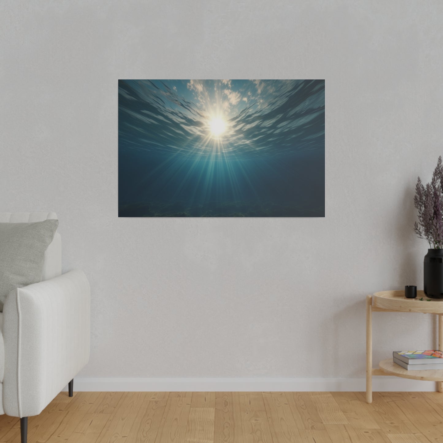 Under Water, Wall Art, Matte Canvas, Stretched, 0.75"