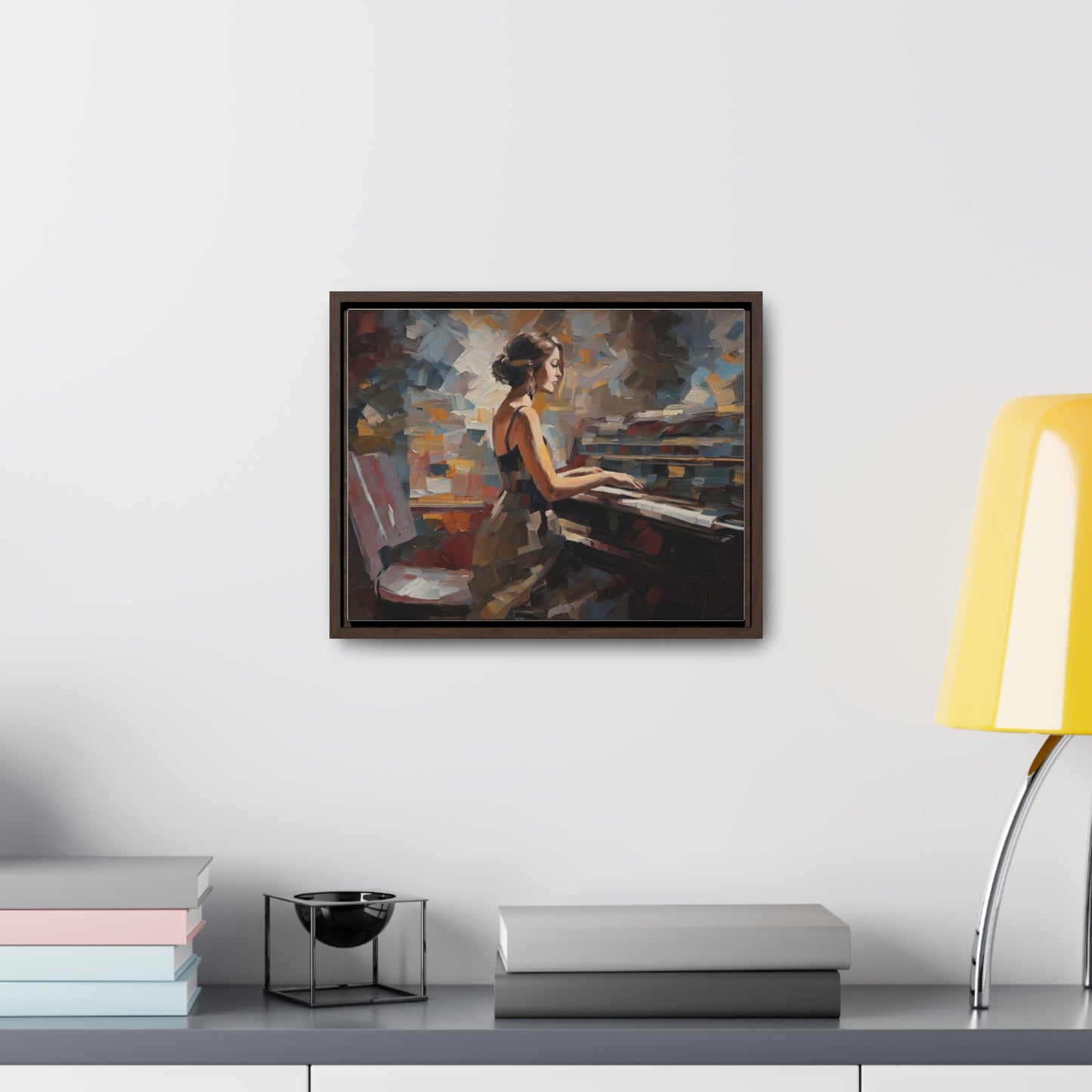 Piano, Wall Art, Gallery Canvas Wraps, Horizontal Frame