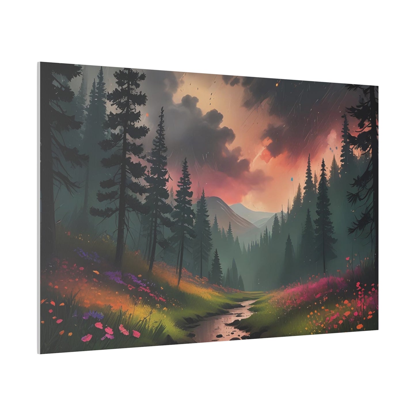 A Mystical Morning, Wall Art, Matte Canvas, Stretched, 0.75"