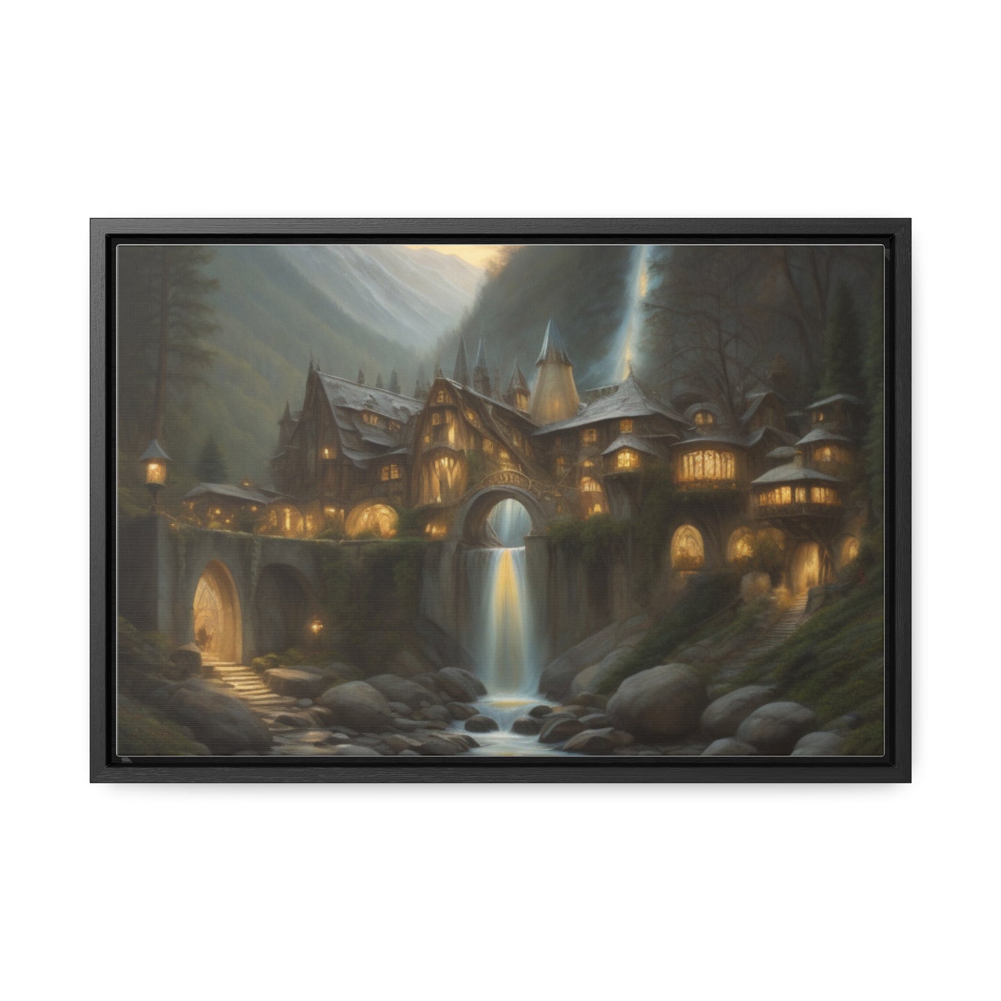 Rivendell, Wall Art, Gallery Canvas Wraps, Horizontal Frame