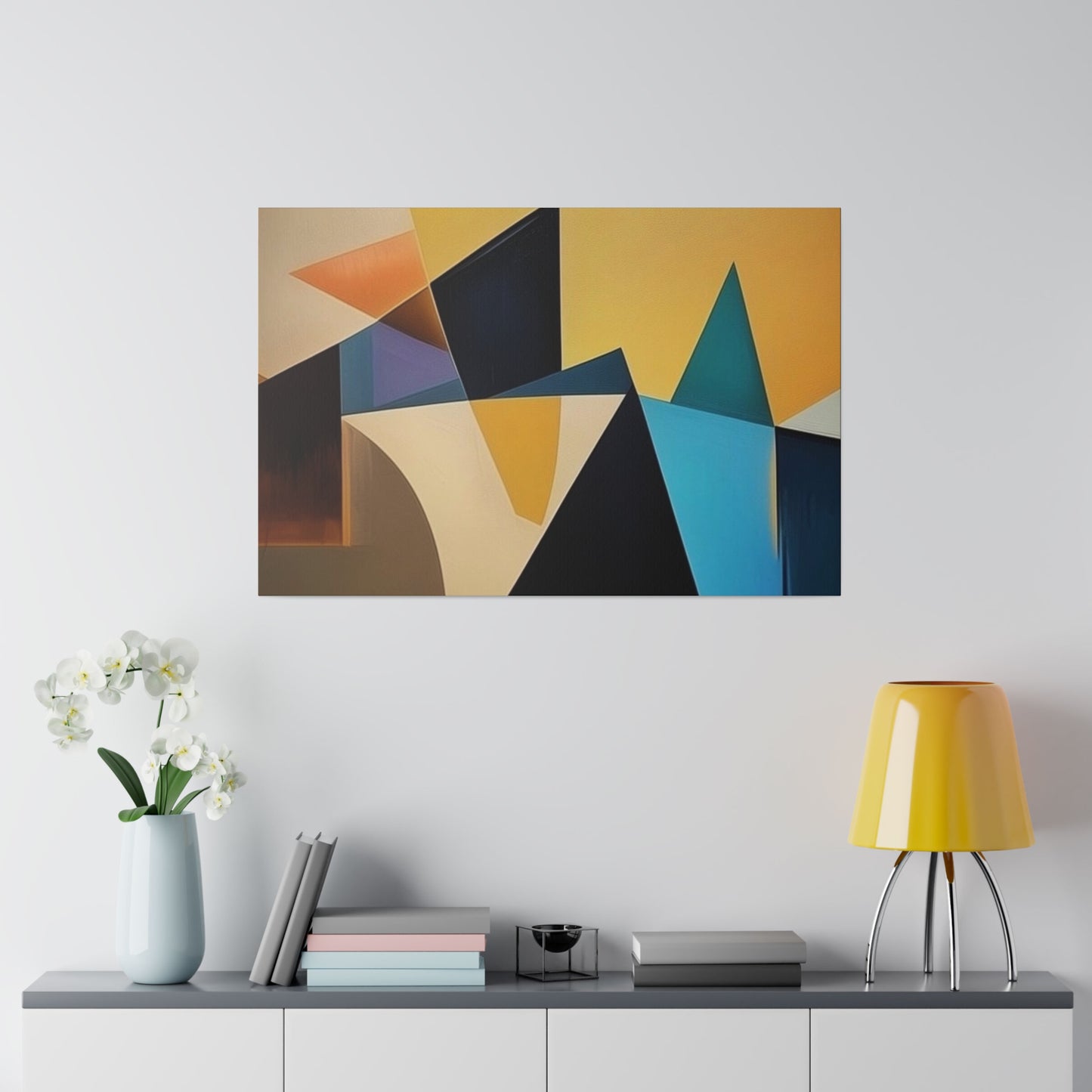 Abstract, Wall Art, Matte Canvas, Stretched, 0.75"