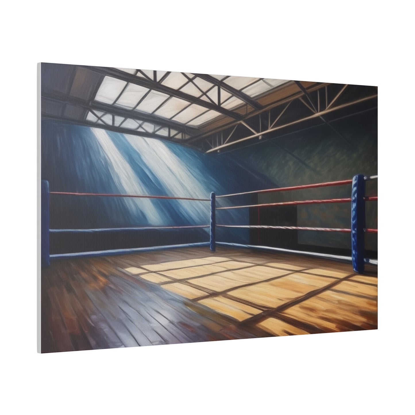 Boxing Ring, Wall Art, Matte Canvas, Stretched, 0.75"