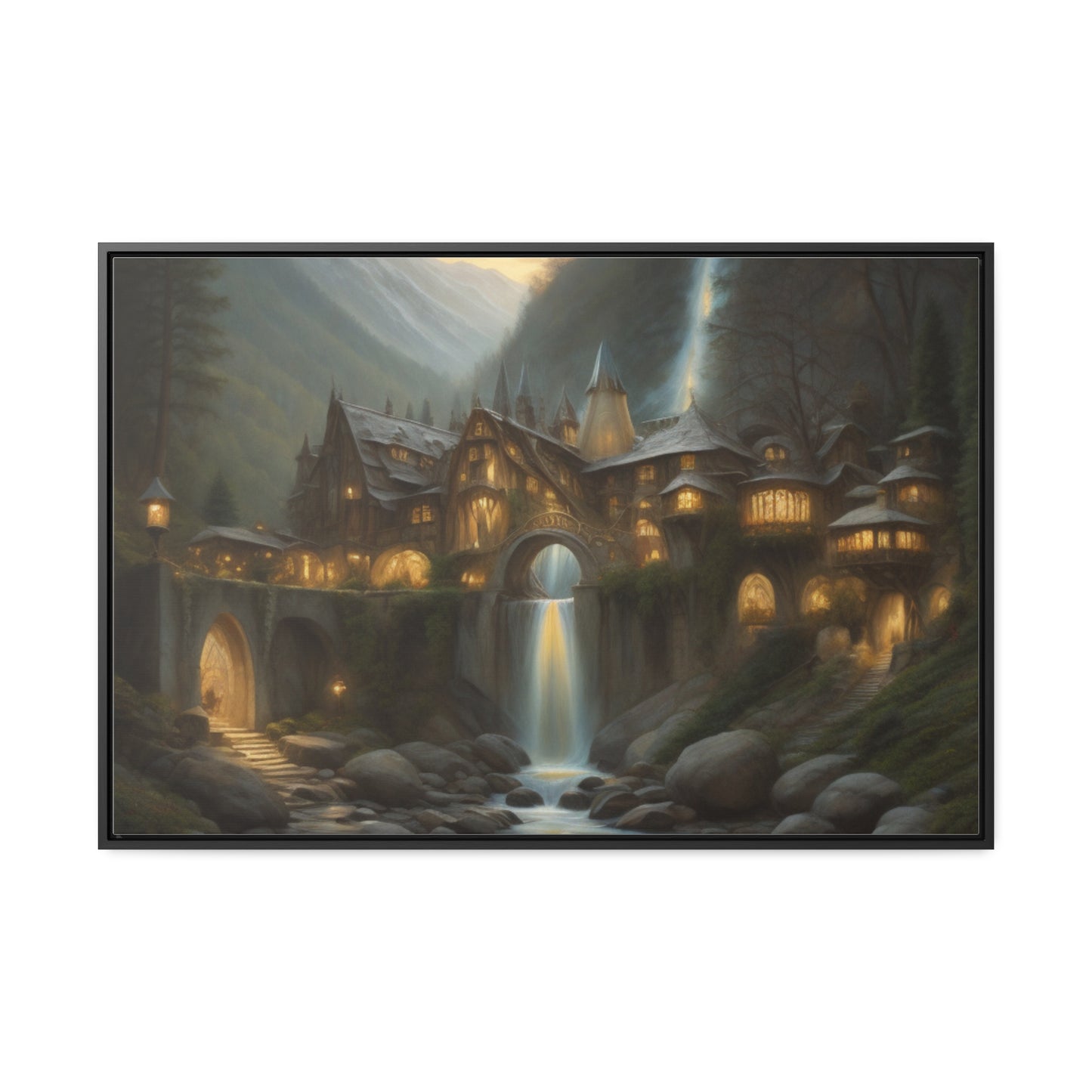 Rivendell, Wall Art, Gallery Canvas Wraps, Horizontal Frame