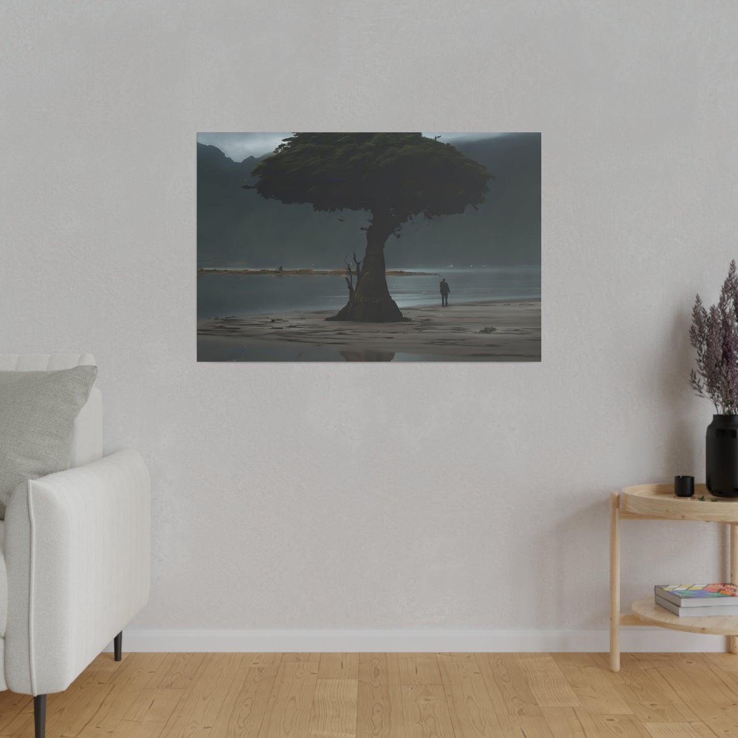 Tree, Wall Art, Matte Canvas, Stretched, 0.75"