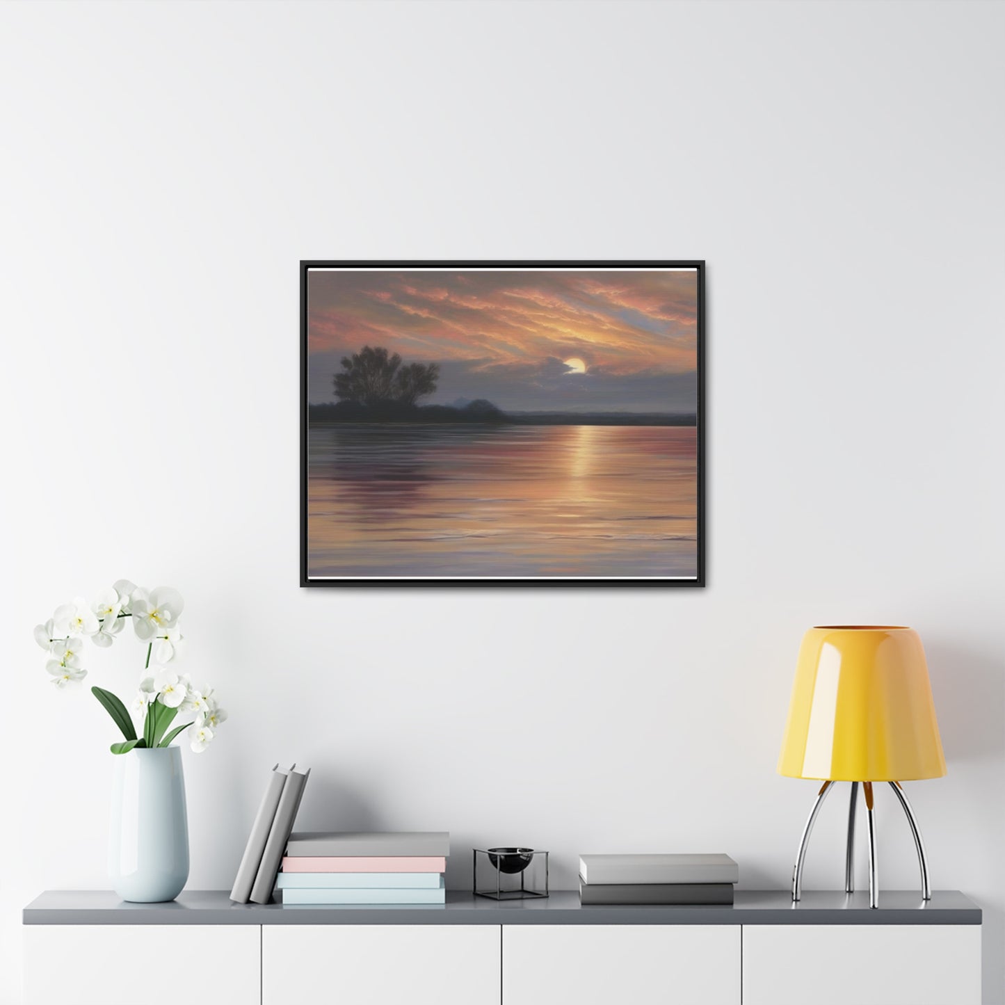 Sun Rise, Wall Art, Gallery Canvas Wraps, Horizontal Frame