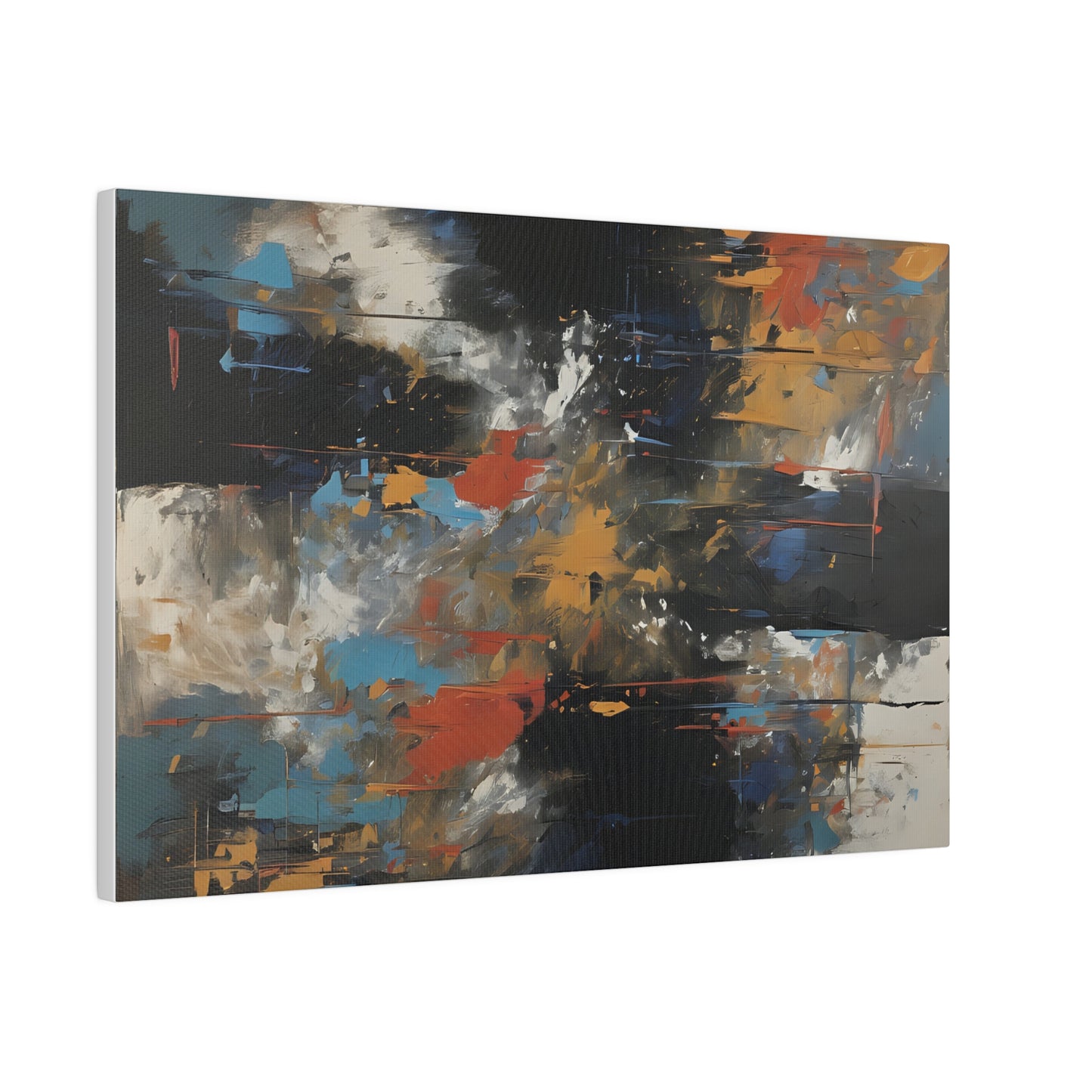 Abstract, Wall Art, Matte Canvas, Stretched, 0.75"