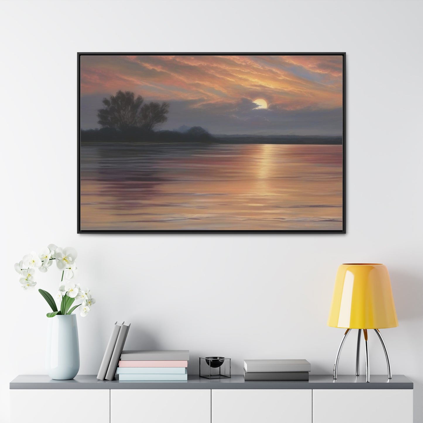 Sun Rise, Wall Art, Gallery Canvas Wraps, Horizontal Frame