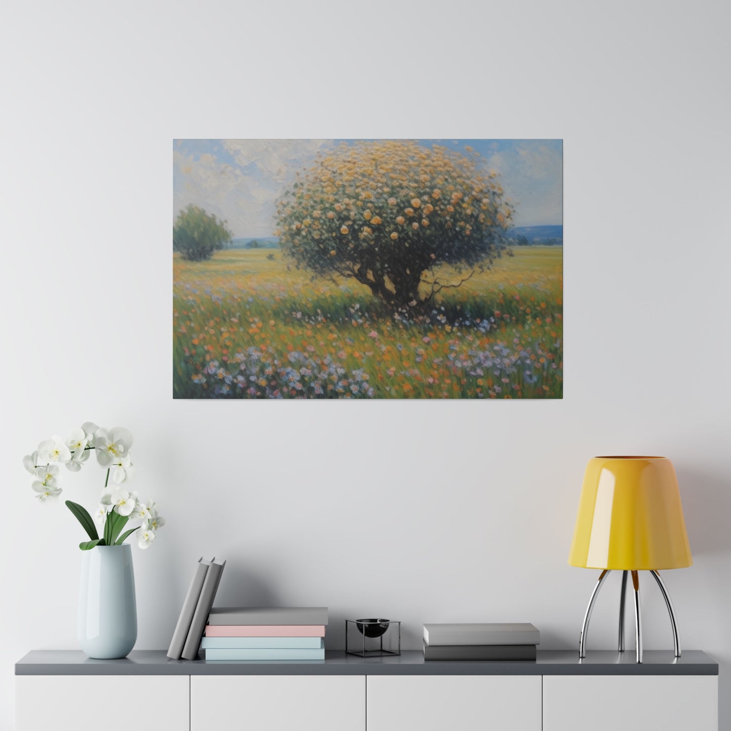 Beautiful Meadows, Wall Art, Matte Canvas, Stretched, 0.75"