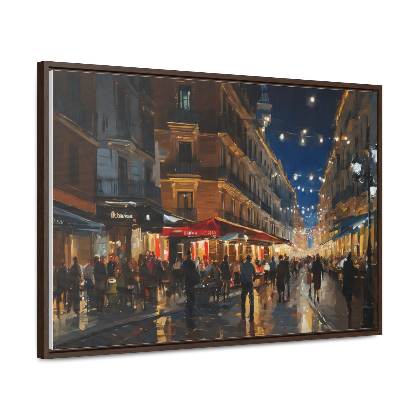 Calm night, Wall Art, Gallery Canvas Wraps, Horizontal Frame