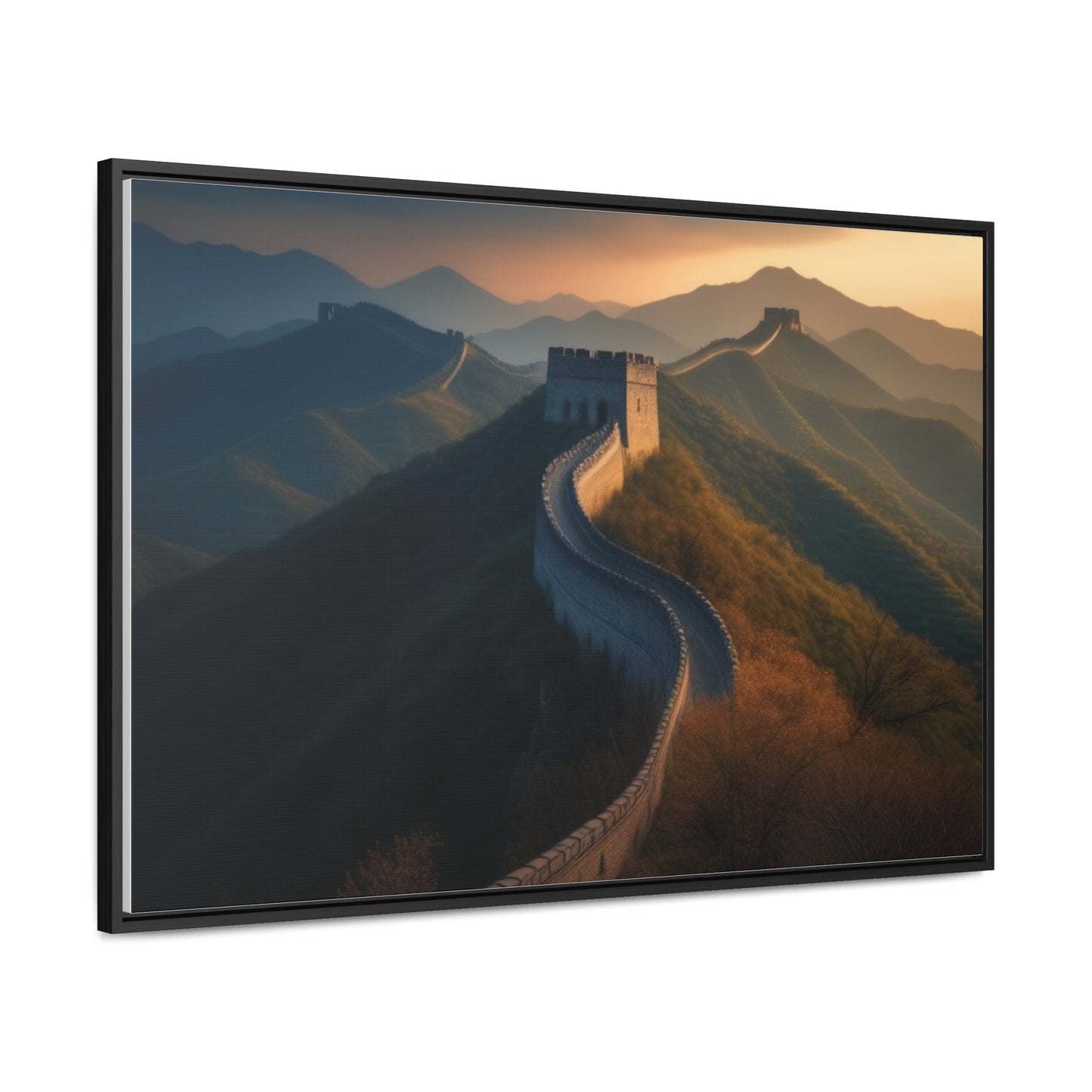 Great Wall, Wall Art,Gallery Canvas Wraps, Horizontal Frame