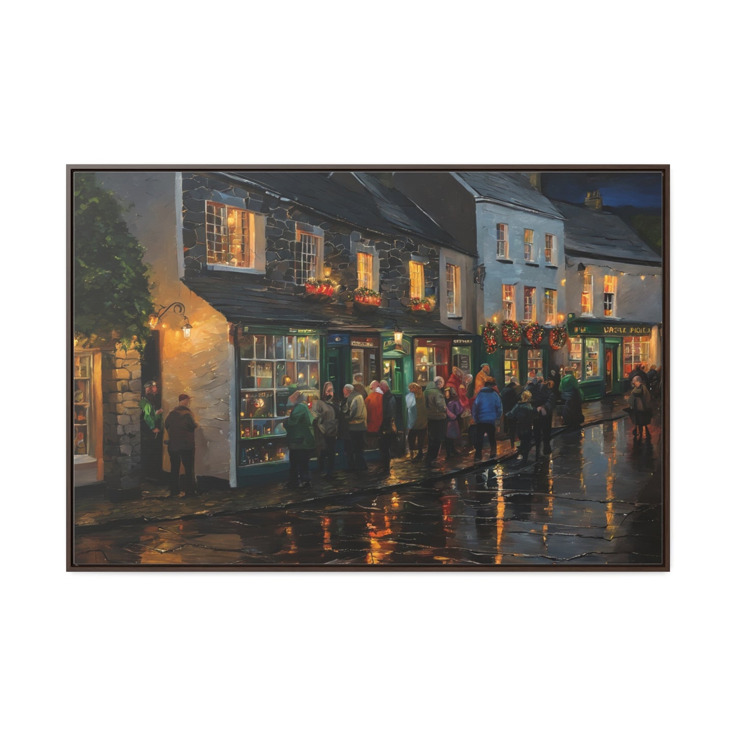 The Pub, Wall Art, Gallery Canvas Wraps, Horizontal Frame