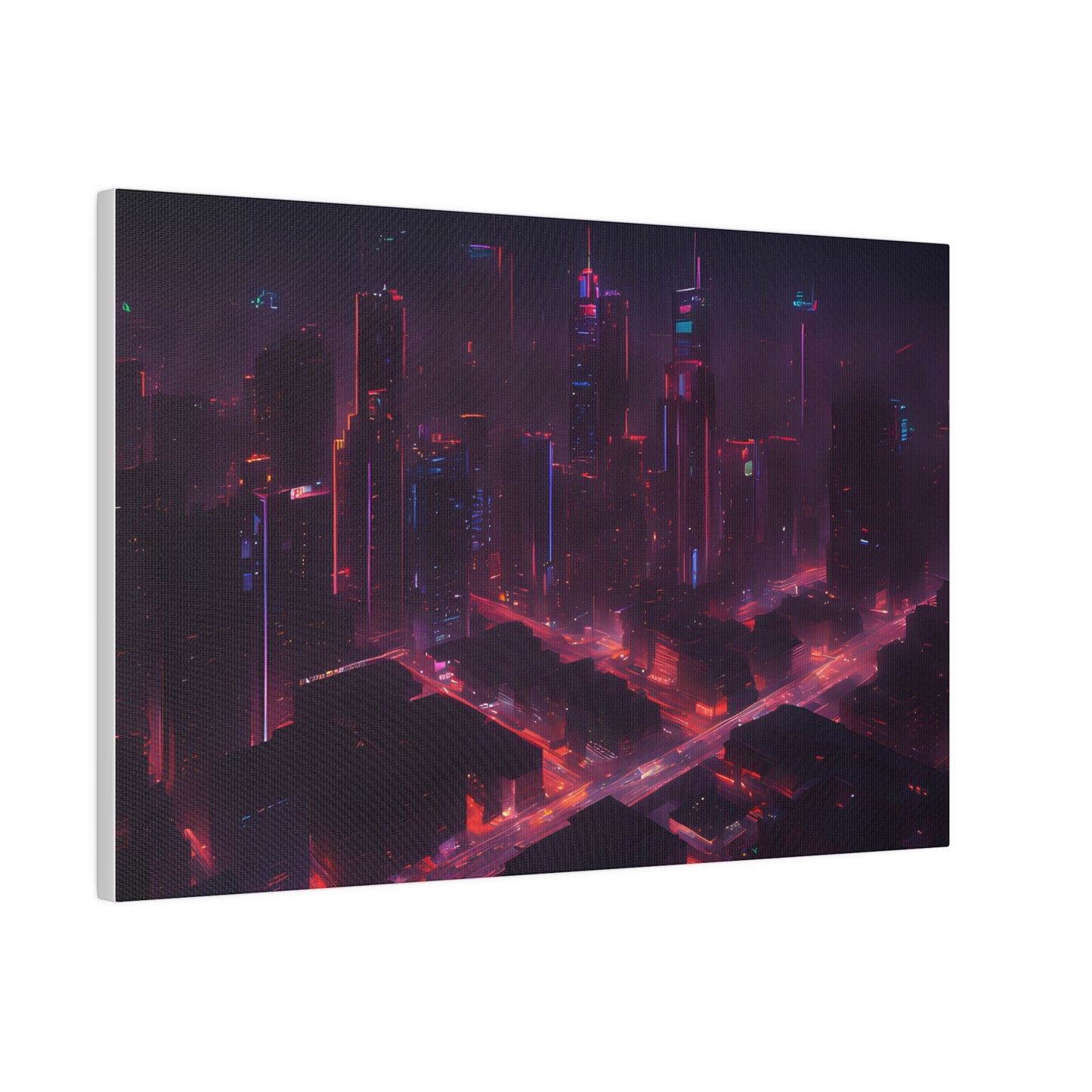 Neon lights, Wall Art, Matte Canvas, Stretched, 0.75"