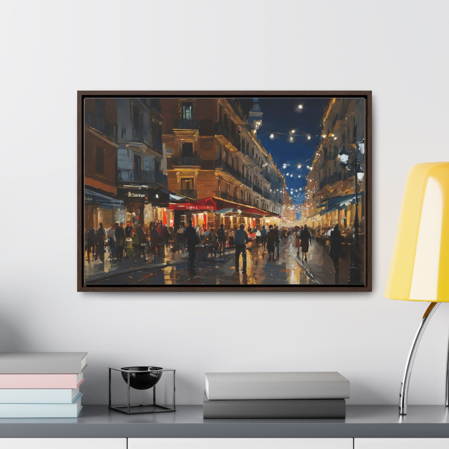 Calm night, Wall Art, Gallery Canvas Wraps, Horizontal Frame