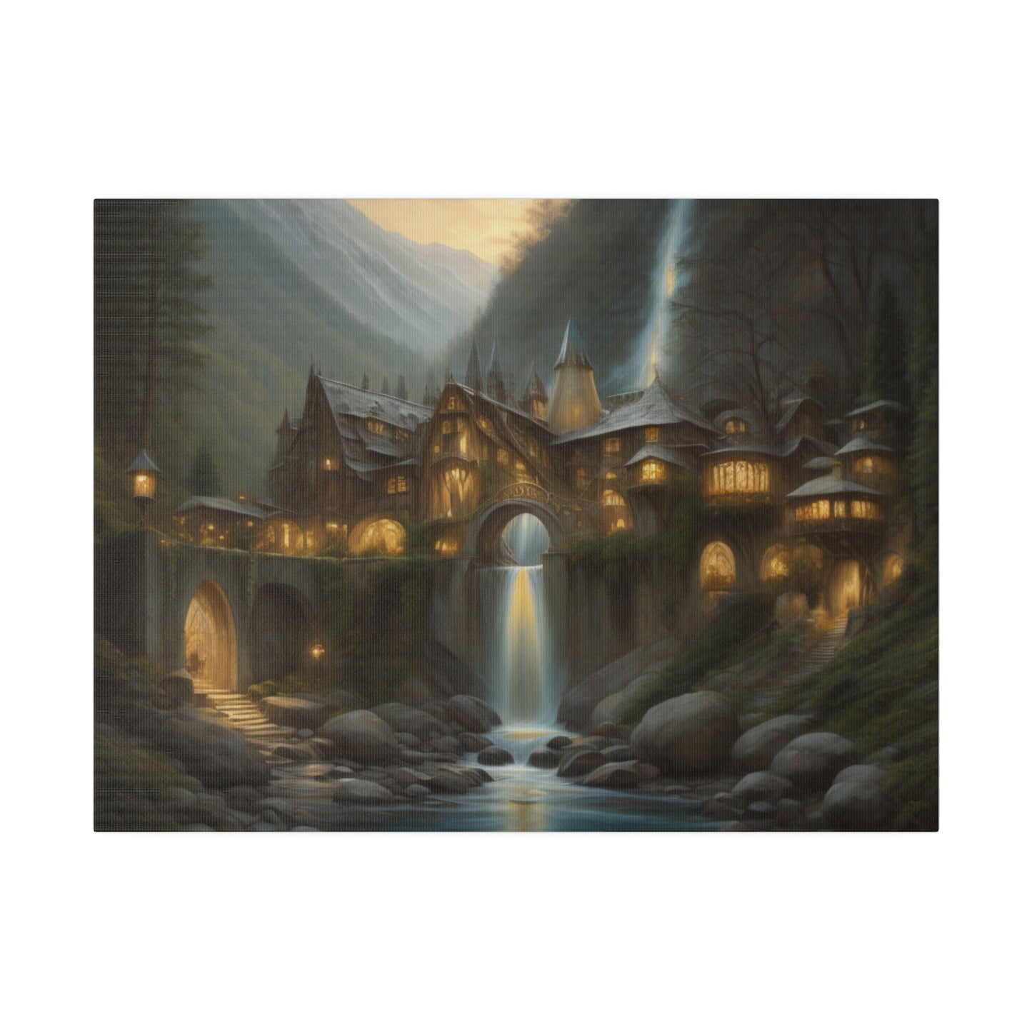 Rivendell, Wall Art, Matte Canvas, Stretched, 0.75"