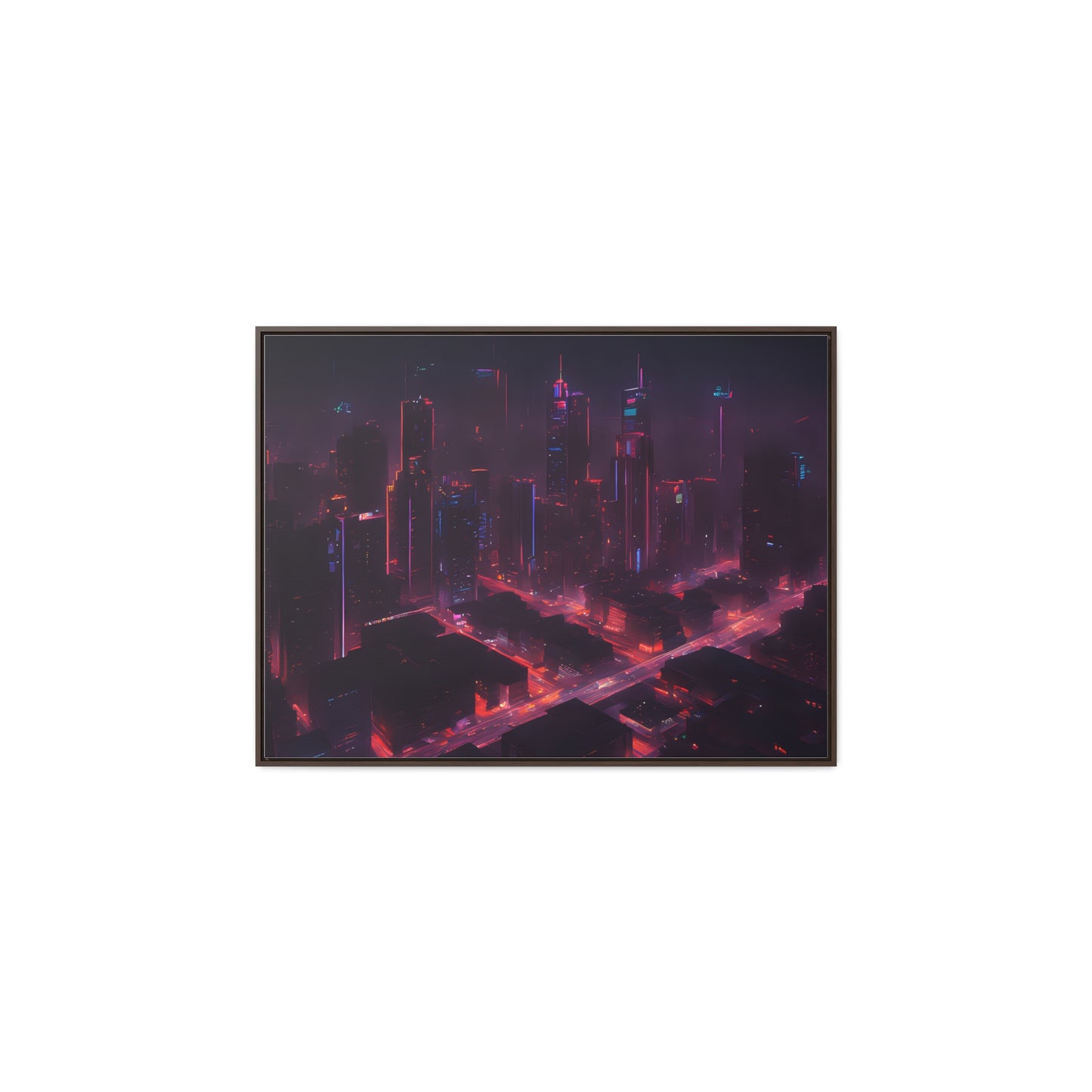 Neon lights, Wall Art, Gallery Canvas Wraps, Horizontal Frame