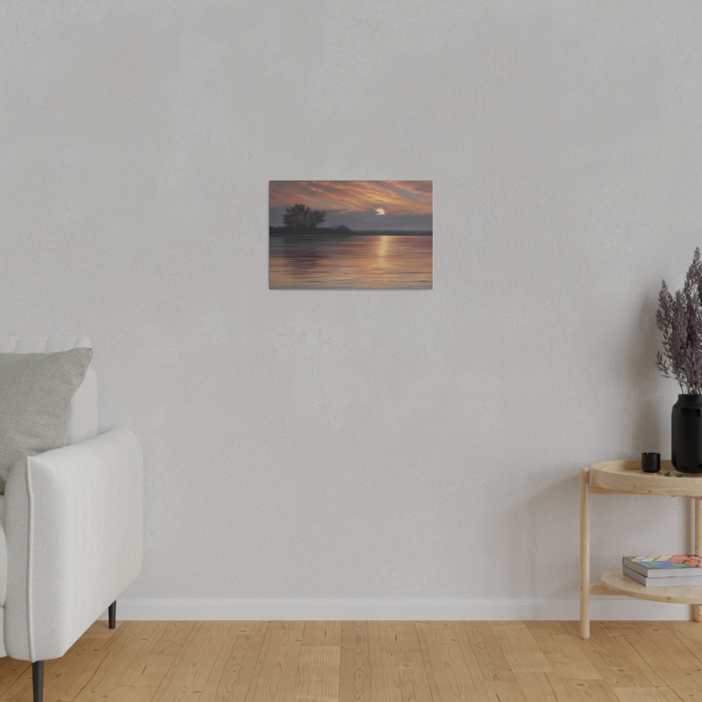 Sun Rise, Wall Art, Matte Canvas, Stretched, 0.75"