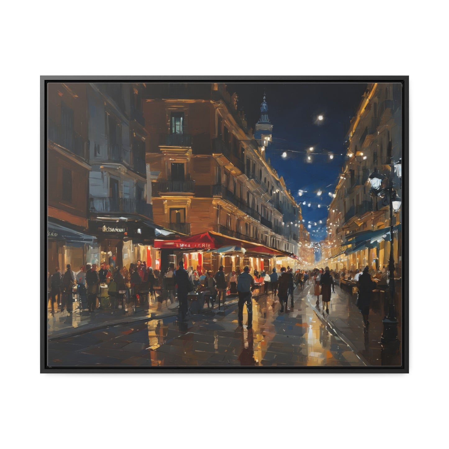 Calm night, Wall Art, Gallery Canvas Wraps, Horizontal Frame