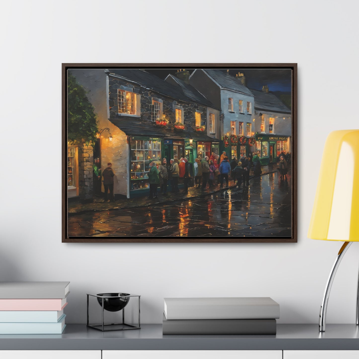 The Pub, Wall Art, Gallery Canvas Wraps, Horizontal Frame