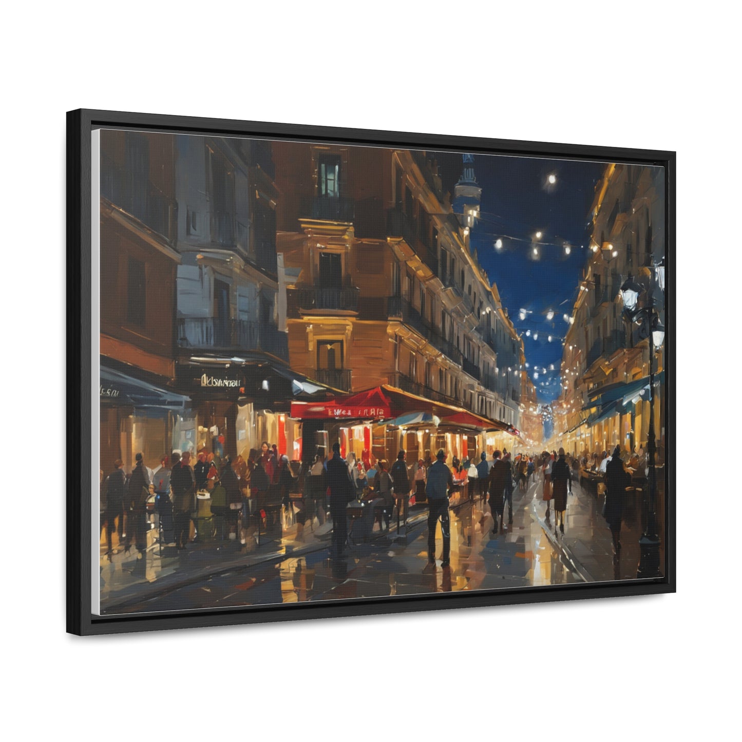 Calm night, Wall Art, Gallery Canvas Wraps, Horizontal Frame