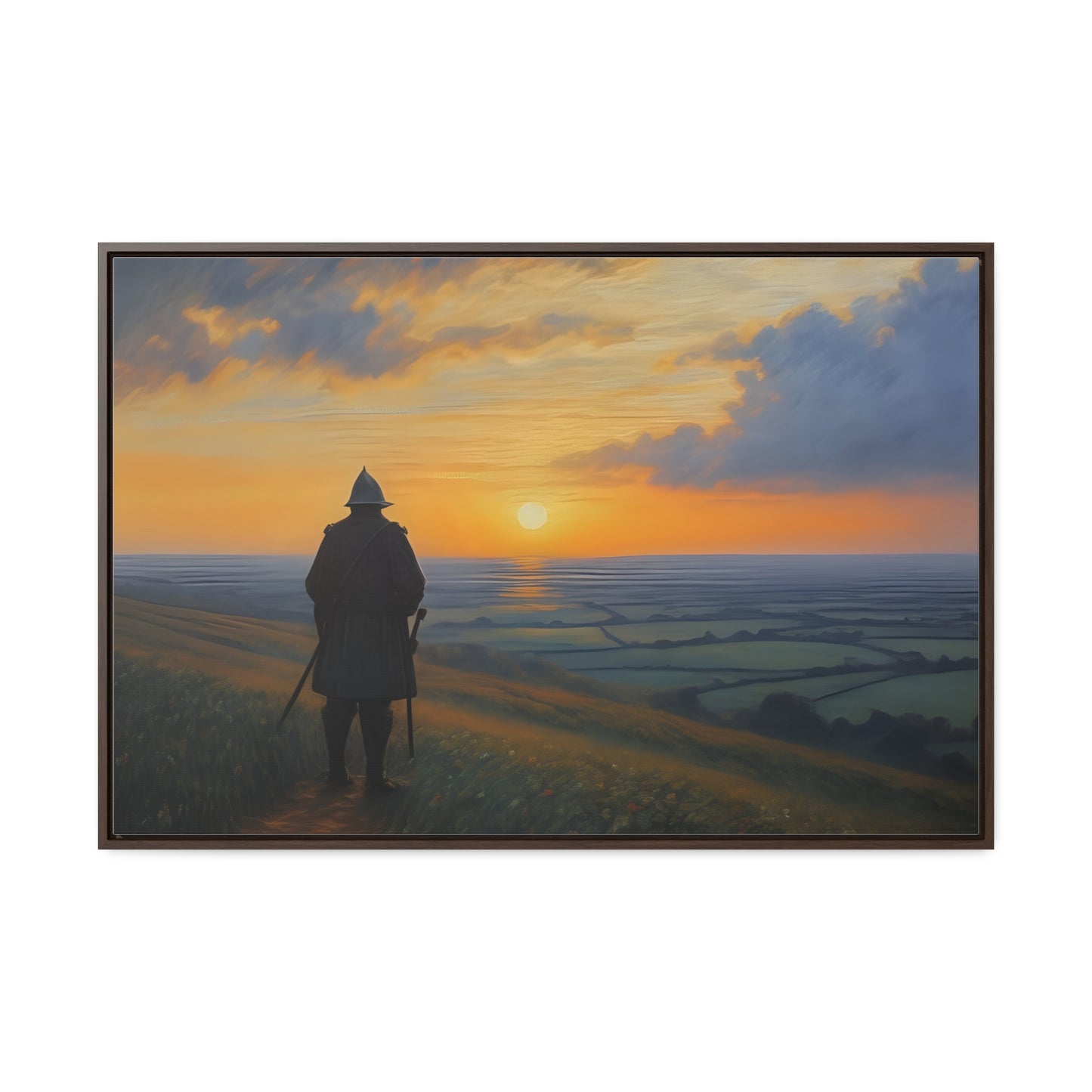 Contemplation, Wall Art, Gallery Canvas Wraps, Horizontal Frame