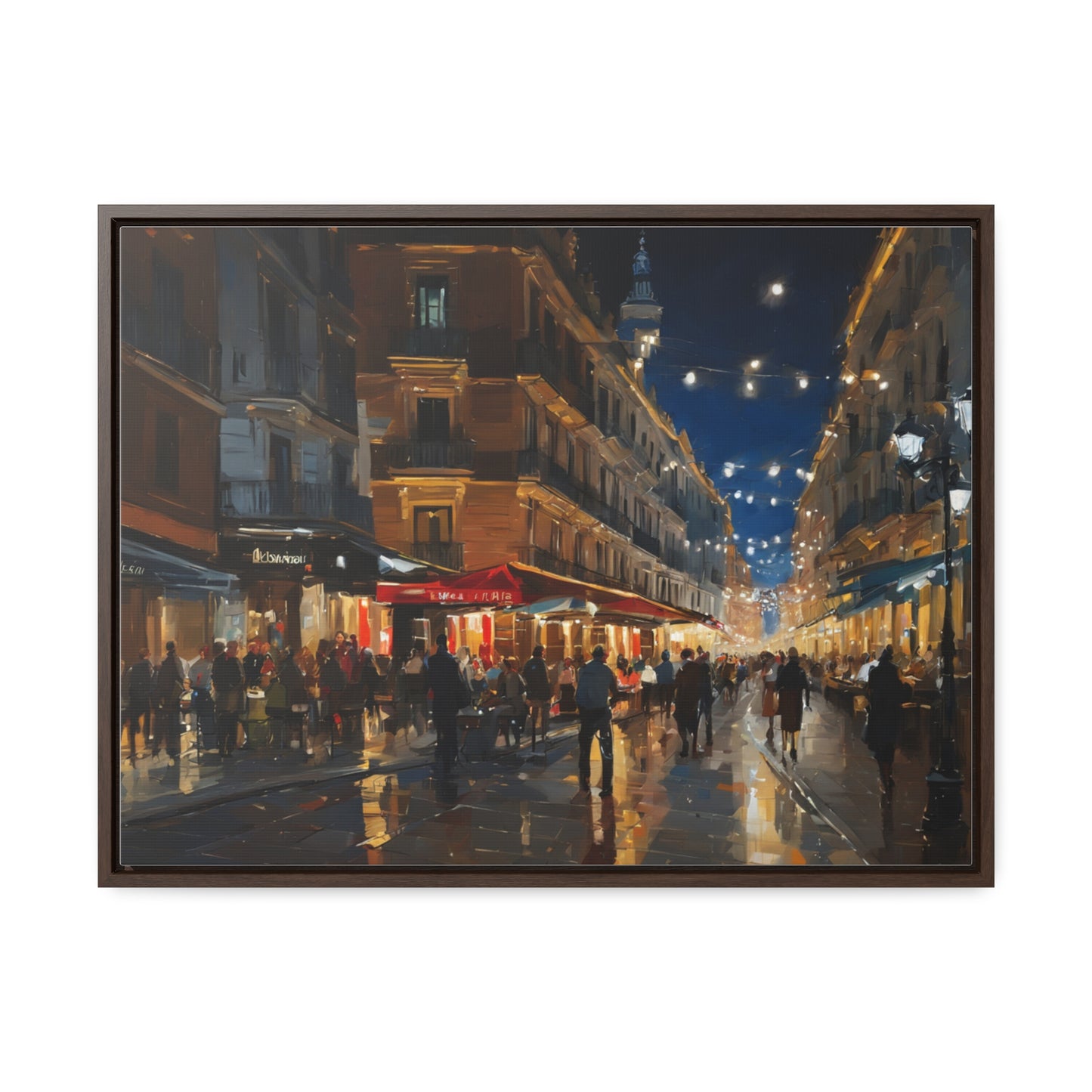 Calm night, Wall Art, Gallery Canvas Wraps, Horizontal Frame