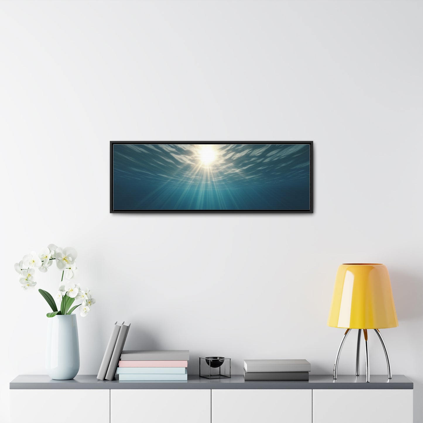 Under Water, Wall Art, Gallery Canvas Wraps, Horizontal Frame