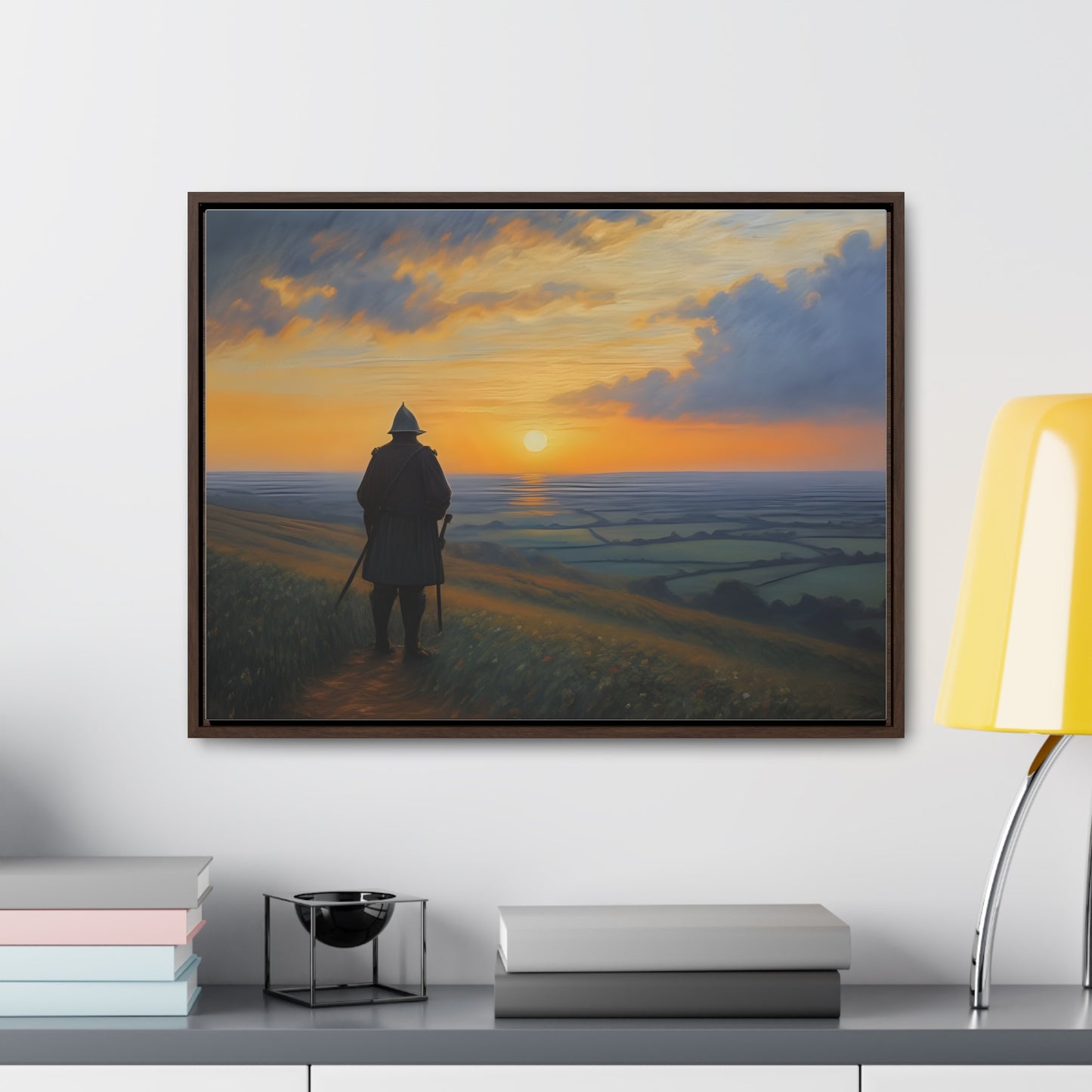 Contemplation, Wall Art, Gallery Canvas Wraps, Horizontal Frame