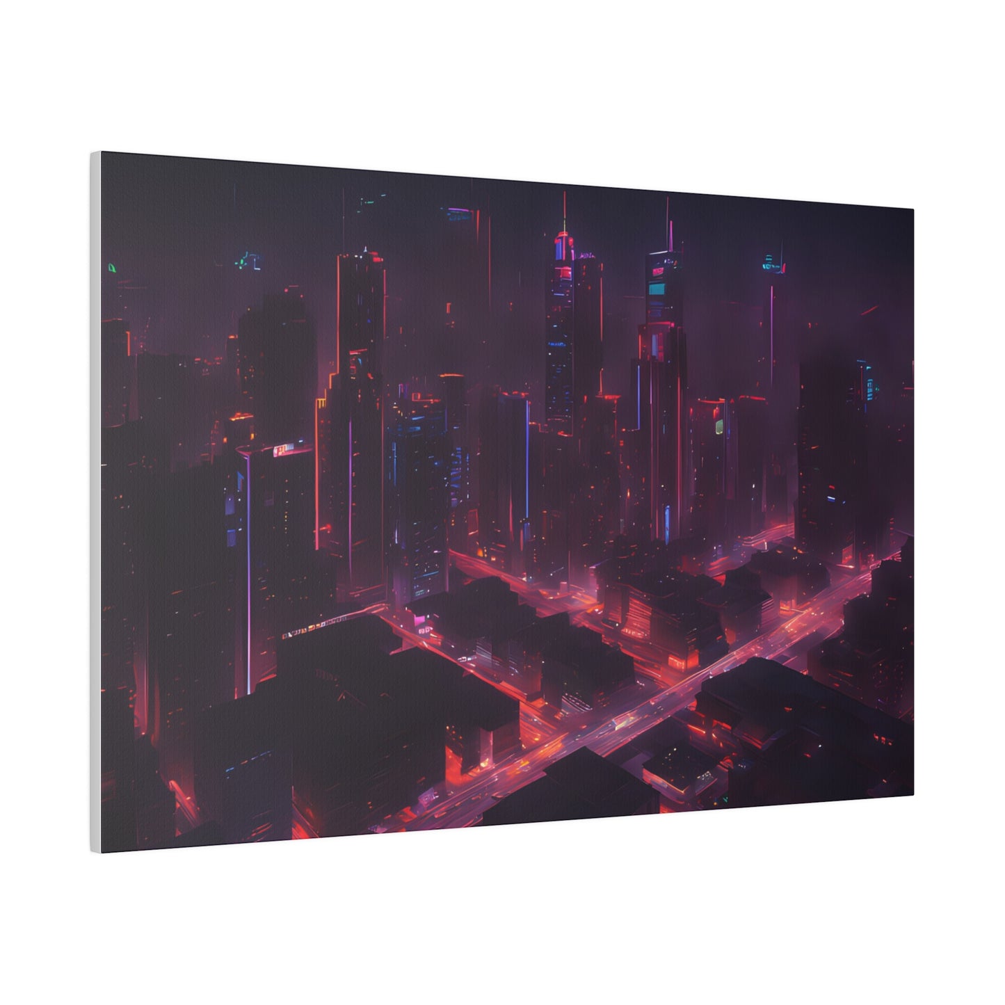 Neon lights, Wall Art, Matte Canvas, Stretched, 0.75"