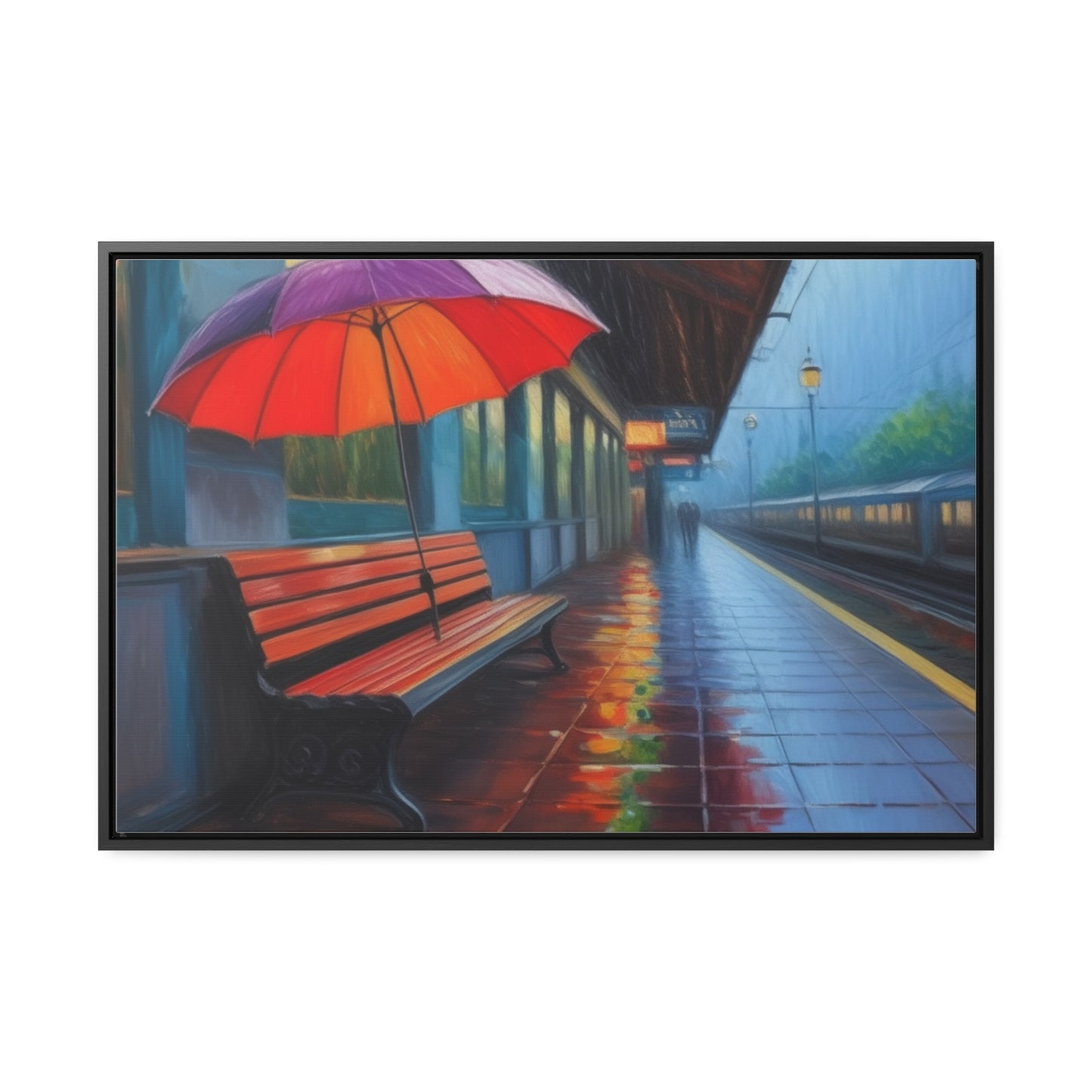 Umbrella, Wall Art, Gallery Canvas Wraps, Horizontal Frame