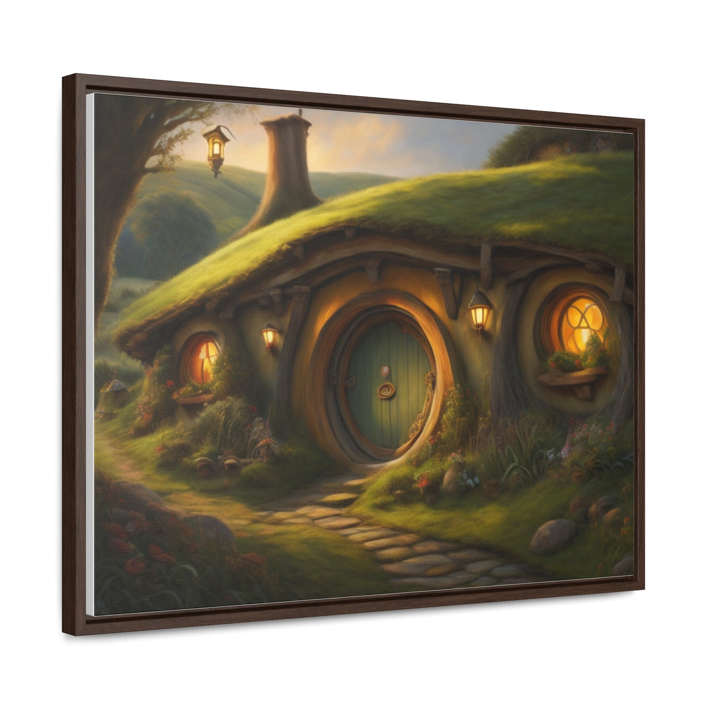 Hobbiton, Wall Art, Gallery Canvas Wraps, Horizontal Frame