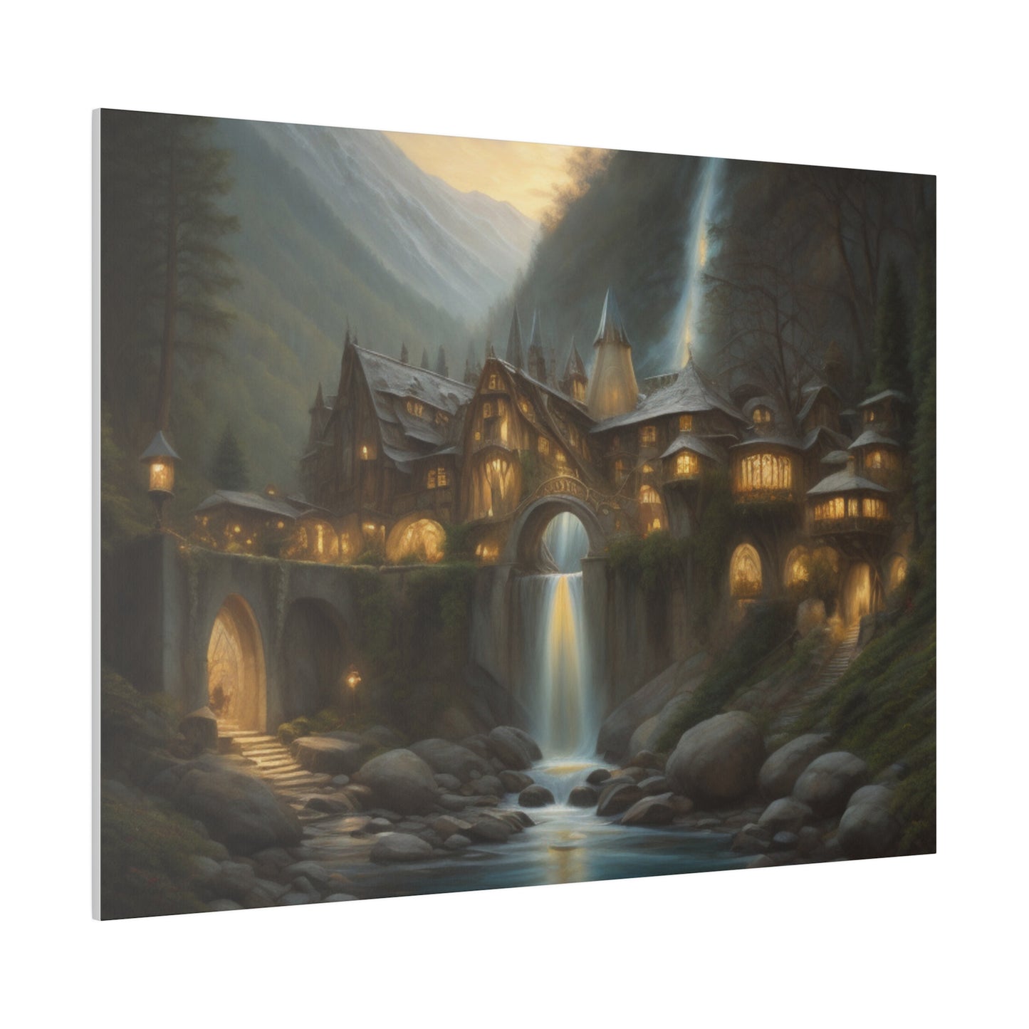 Rivendell, Wall Art, Matte Canvas, Stretched, 0.75"