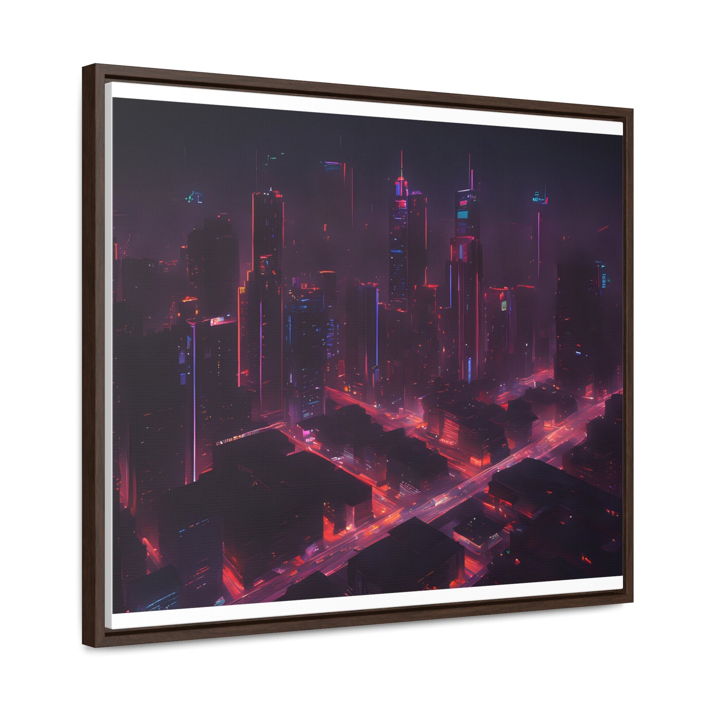 Neon lights, Wall Art, Gallery Canvas Wraps, Horizontal Frame