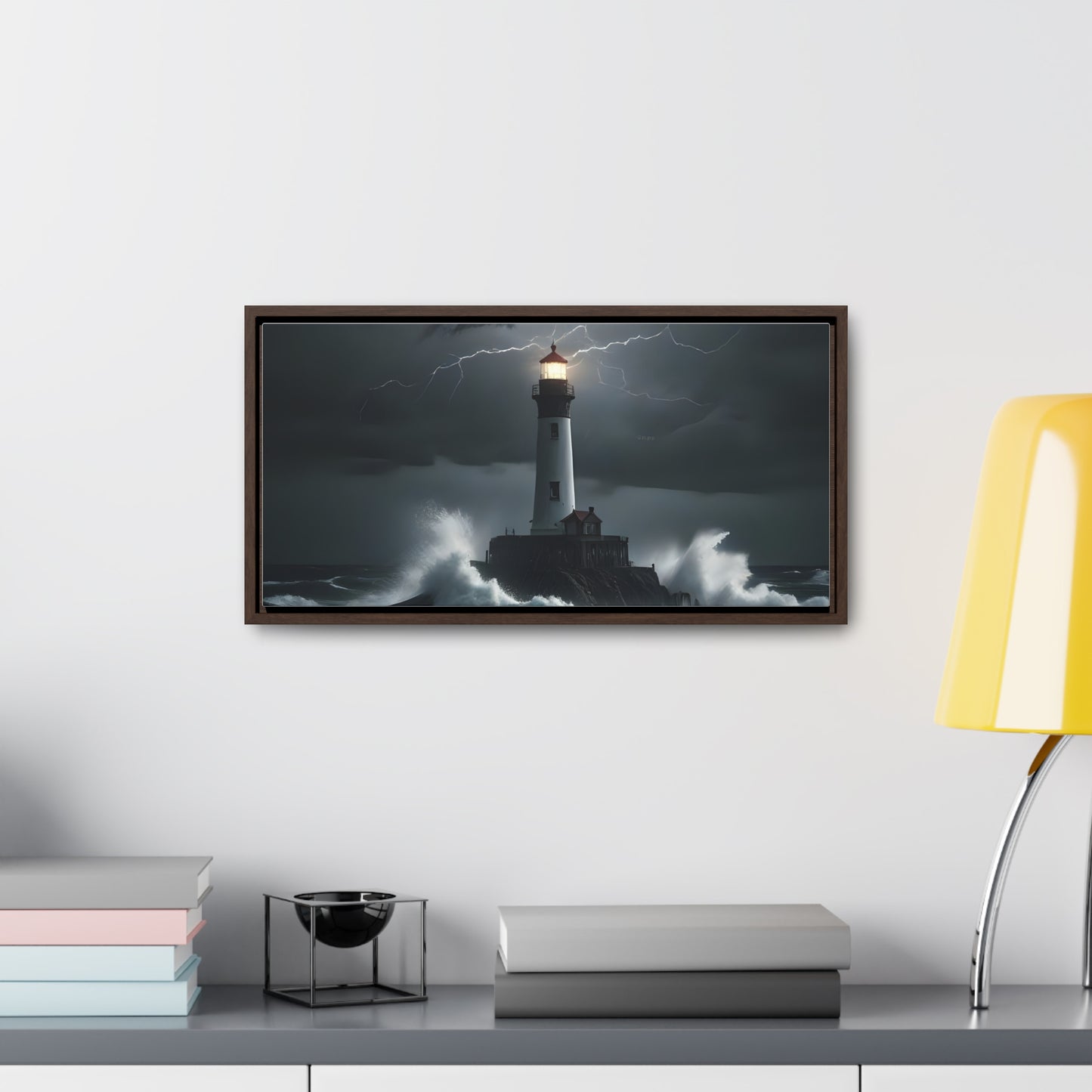 Light House, Wall Art, Gallery Canvas Wraps, Horizontal Frame