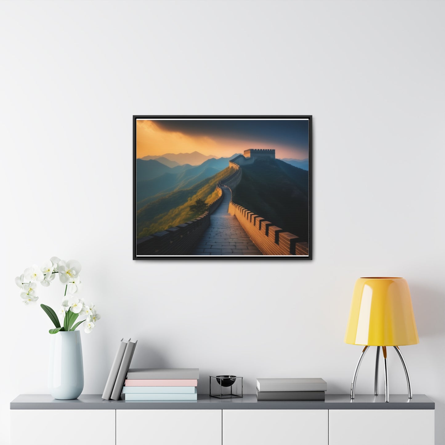 Great Wall of China, Wall Art, Gallery Canvas Wraps, Horizontal Frame