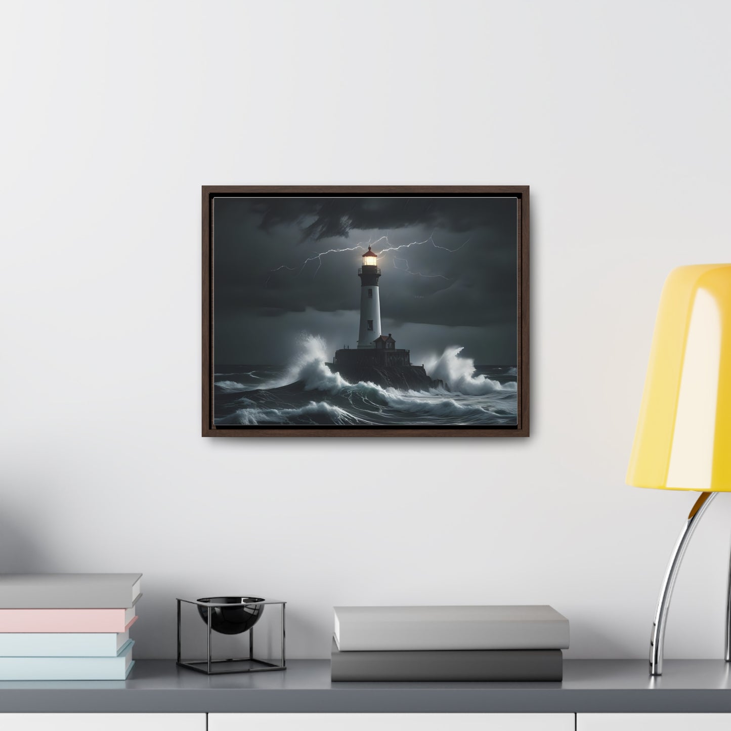 Light House, Wall Art, Gallery Canvas Wraps, Horizontal Frame