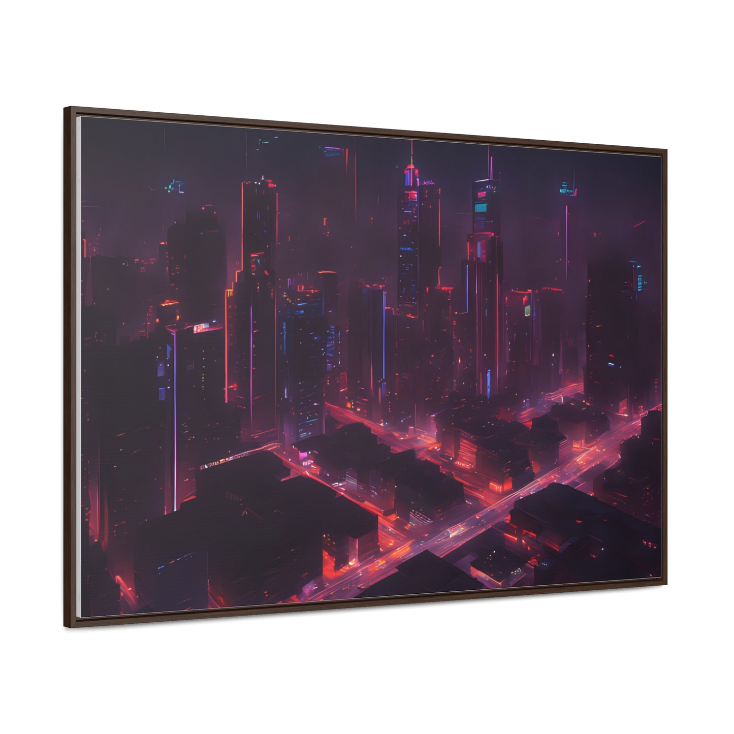 Neon lights, Wall Art, Gallery Canvas Wraps, Horizontal Frame