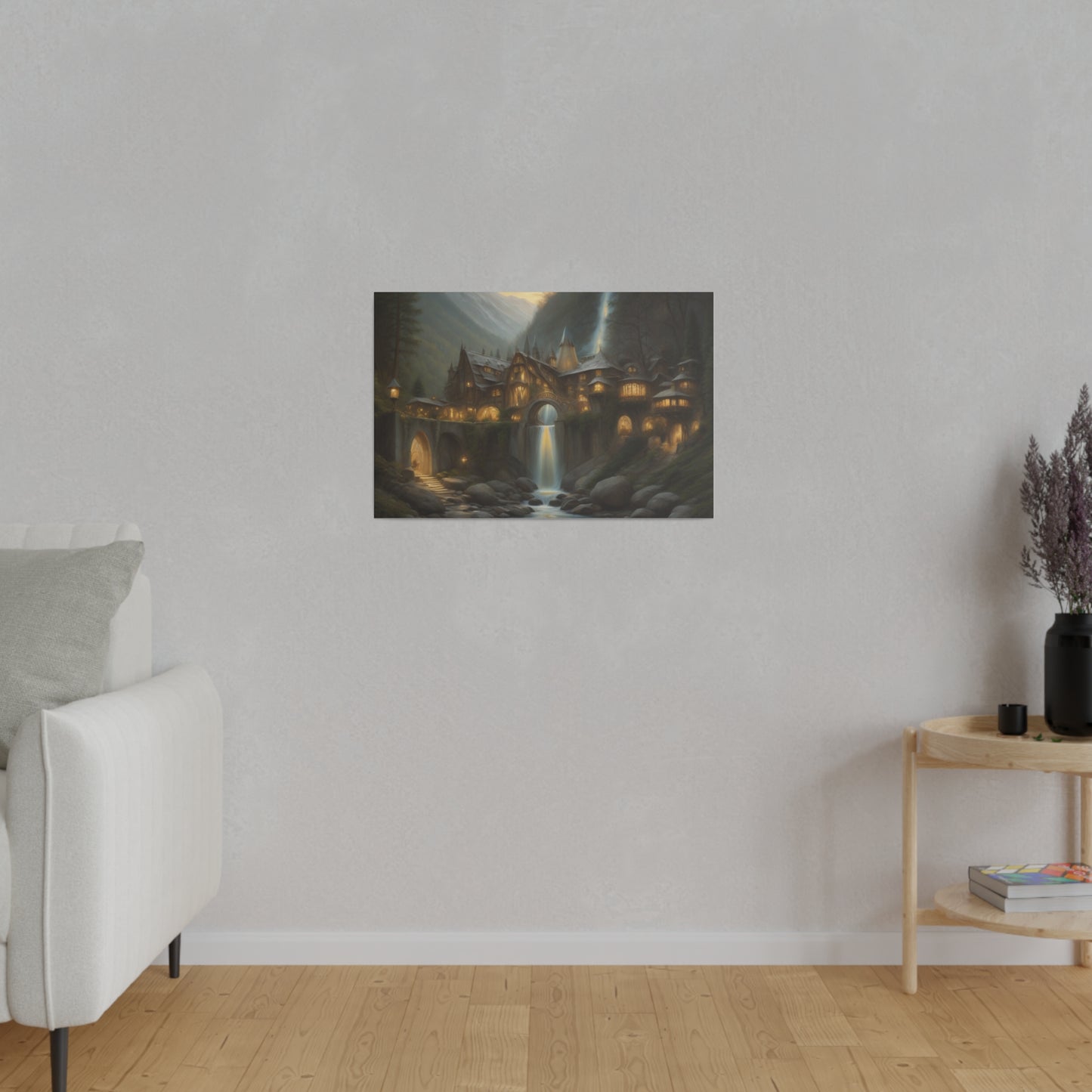 Rivendell, Wall Art, Matte Canvas, Stretched, 0.75"