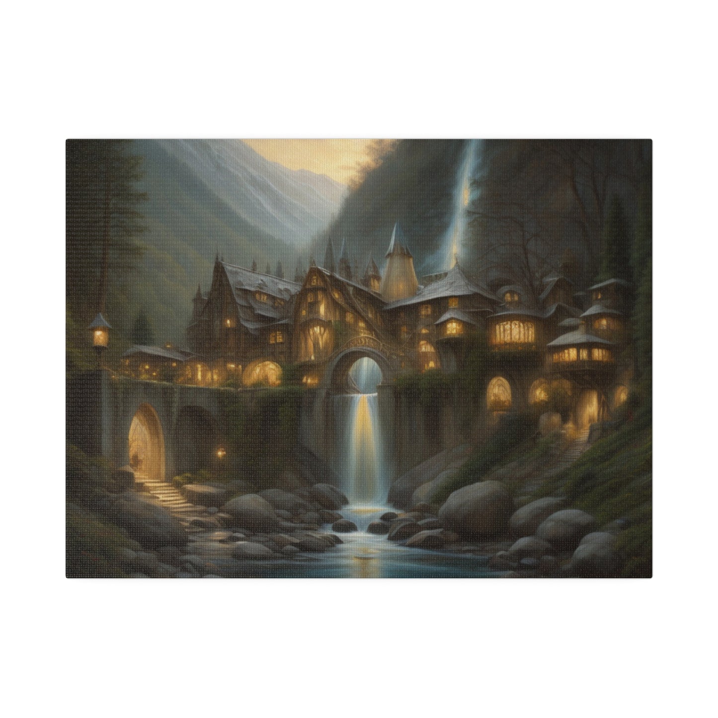 Rivendell, Wall Art, Matte Canvas, Stretched, 0.75"