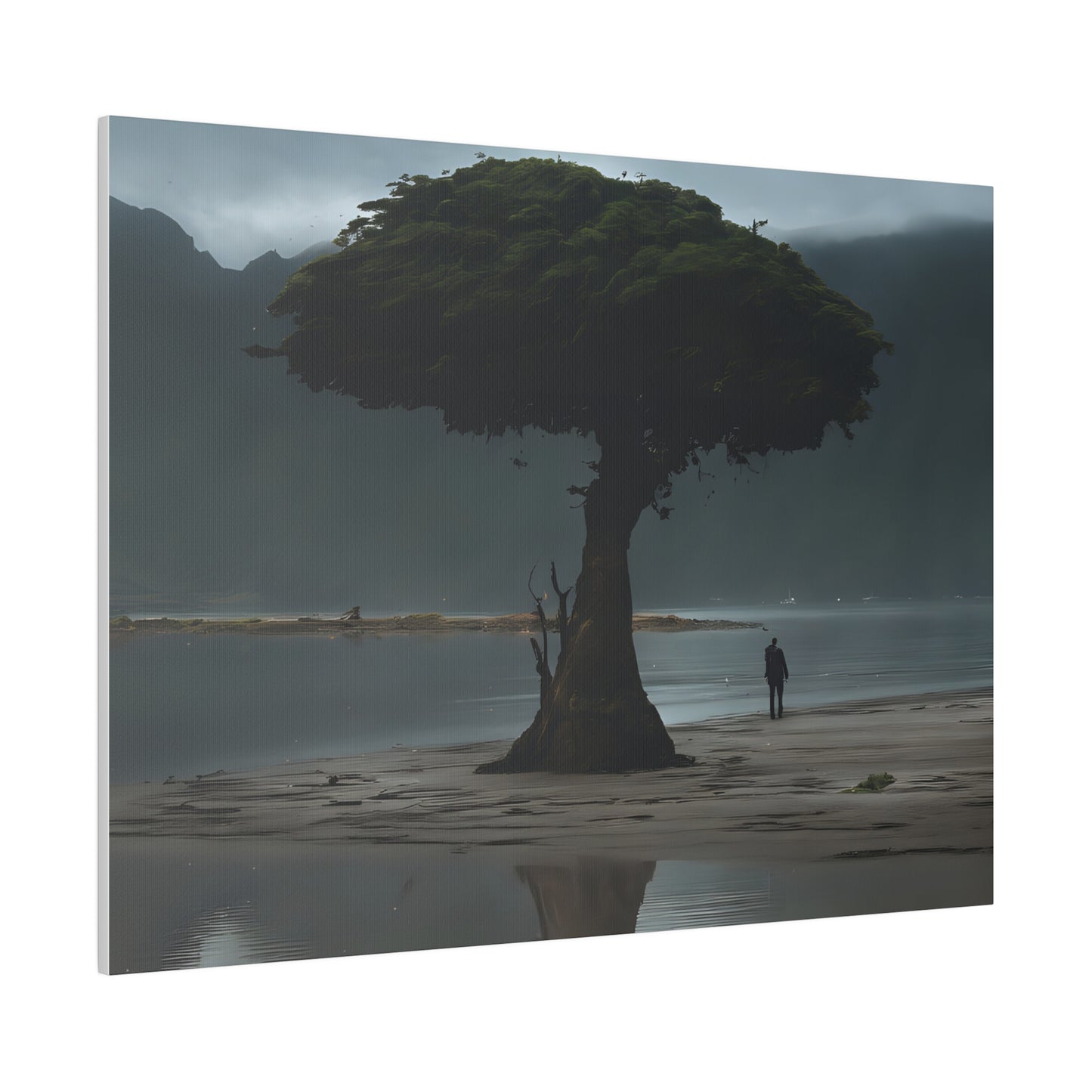 Tree, Wall Art, Matte Canvas, Stretched, 0.75"