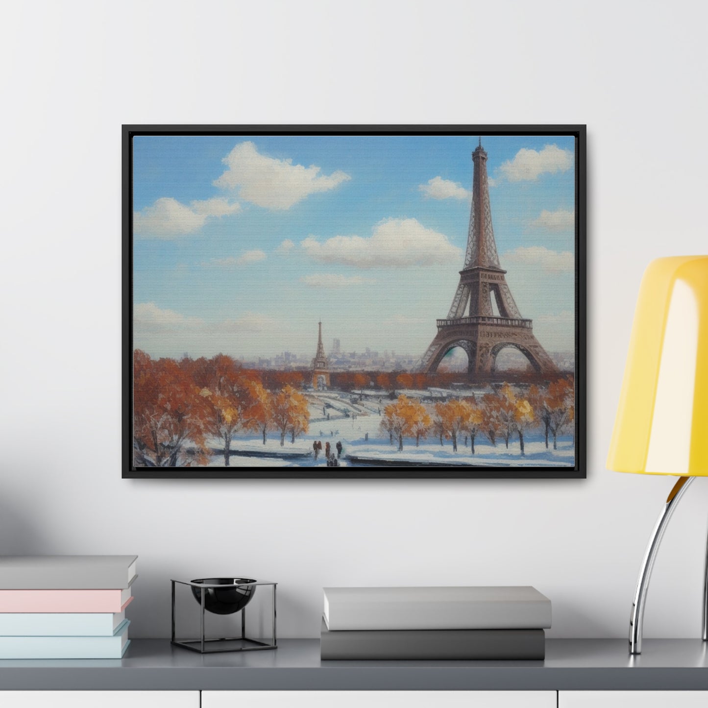 Eiffel Tower, Wall Art, Gallery Canvas Wraps, Horizontal Frame